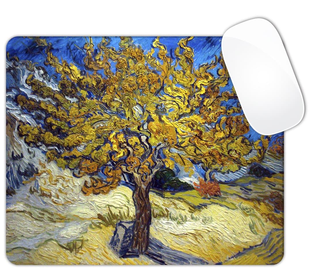 The Mulberry Tree by Van Gogh Mouse Pad