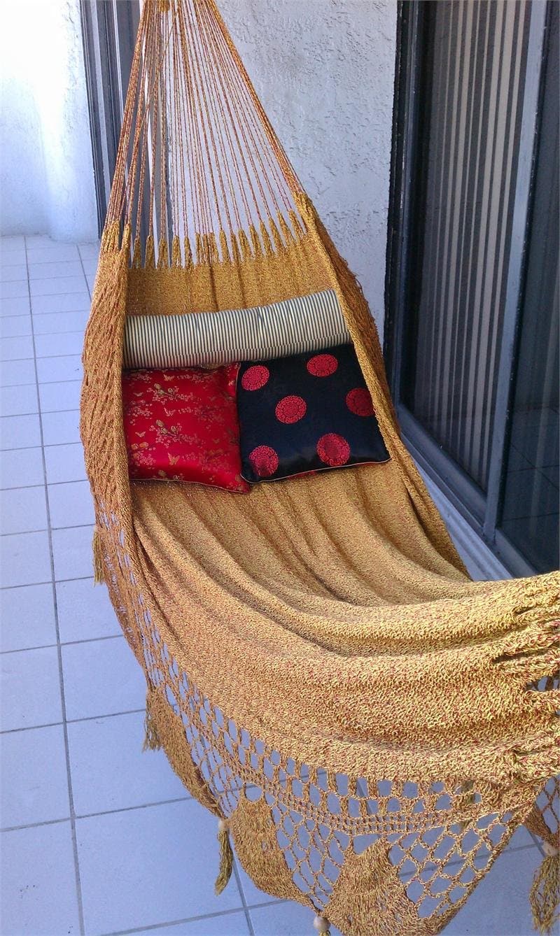 Nicamaka Couples Golden Hammock