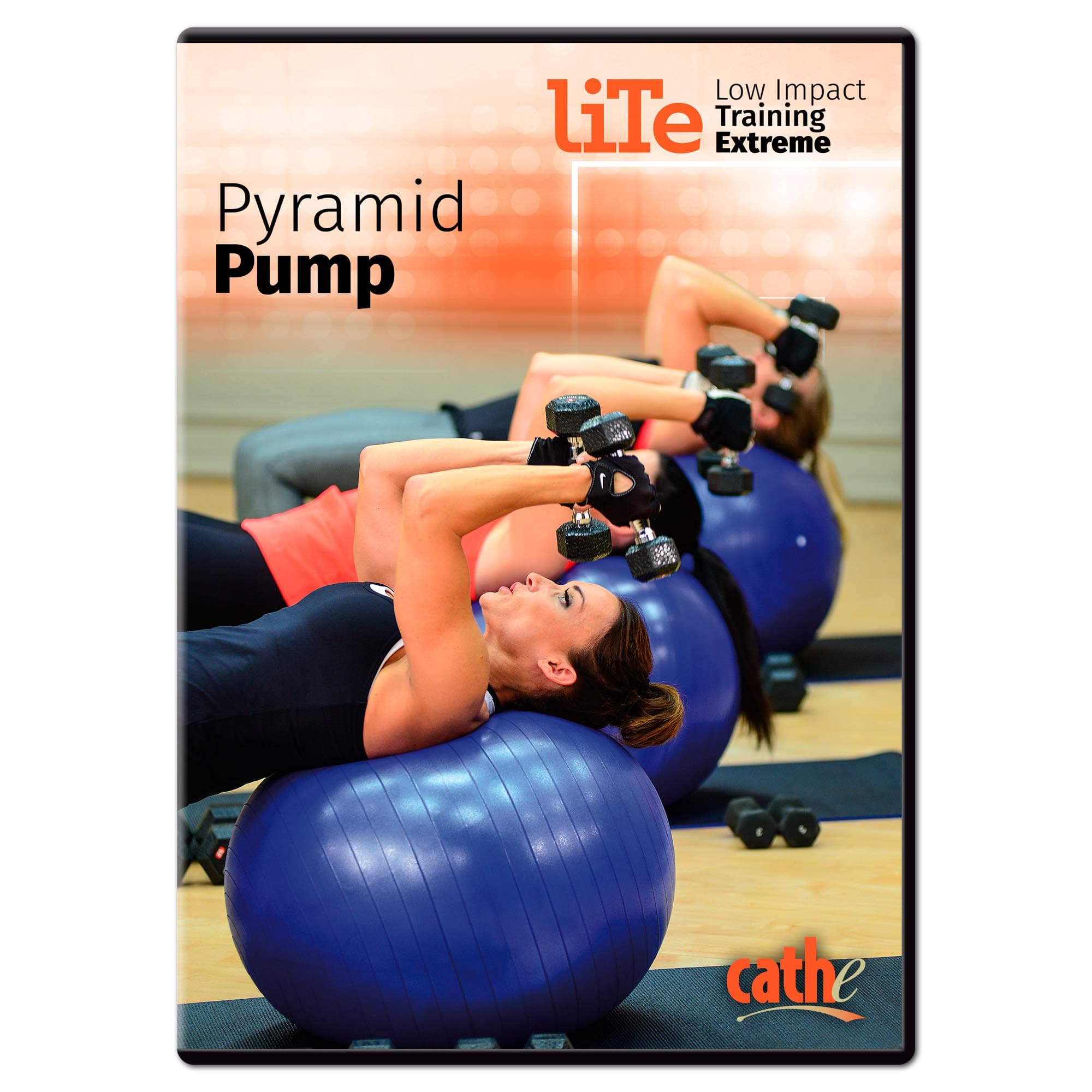 Cathe Pyramid Pump Strength Training Upper and Lower Body Workout DVD For Women and Men - Use This Weightlifting DVD To Build, Sculpt and Tone Your Leg, Glutes, Back, Chest, Arms, and Shoulders