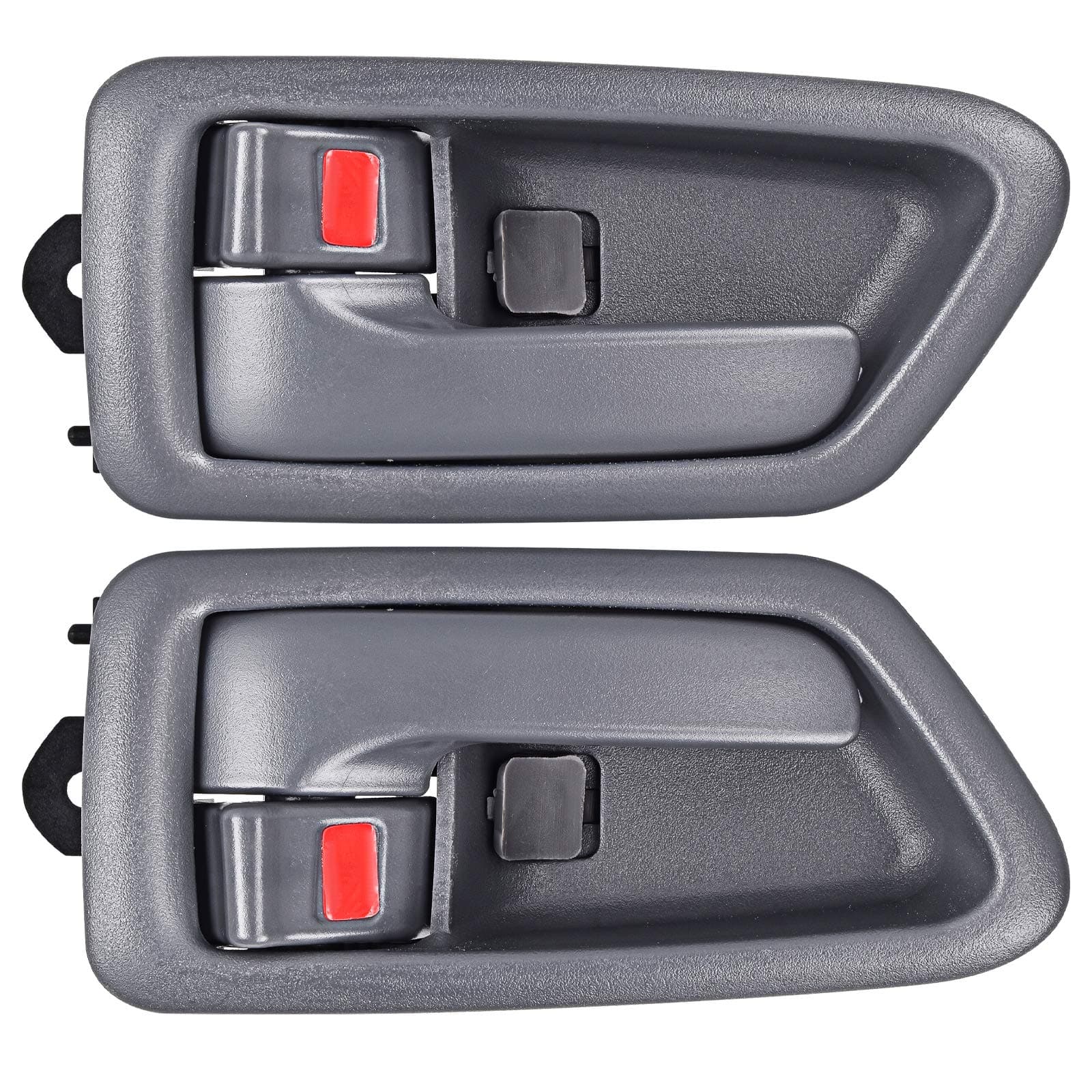 FAERSI 2Pcs Inside Interior Door Handle Front Rear Driver & Passenger Side Replacement for 1997 1998 1999 2000 2001 Camry, Gray