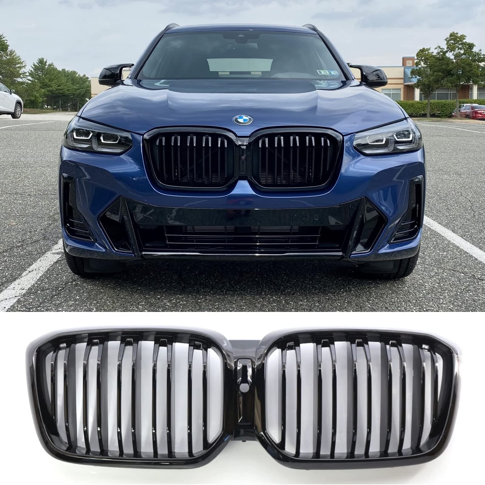 X3 LCI Gloss Black Grille