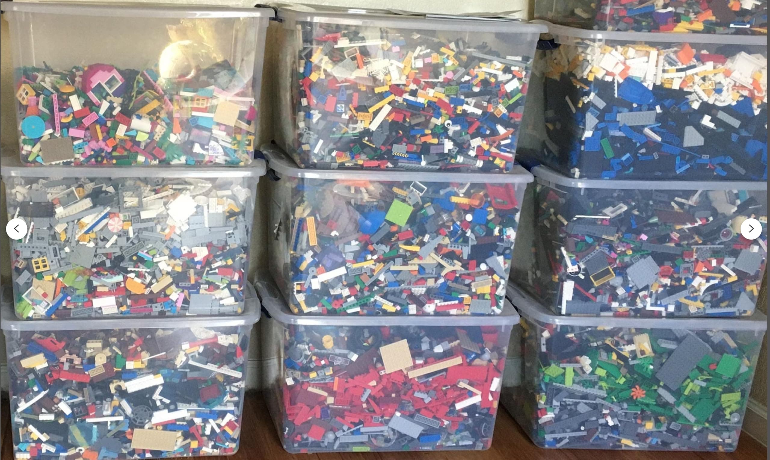 LEGO 4 Pounds Bulk Pieces Random Selection Bricks, Specialty Part and Anything