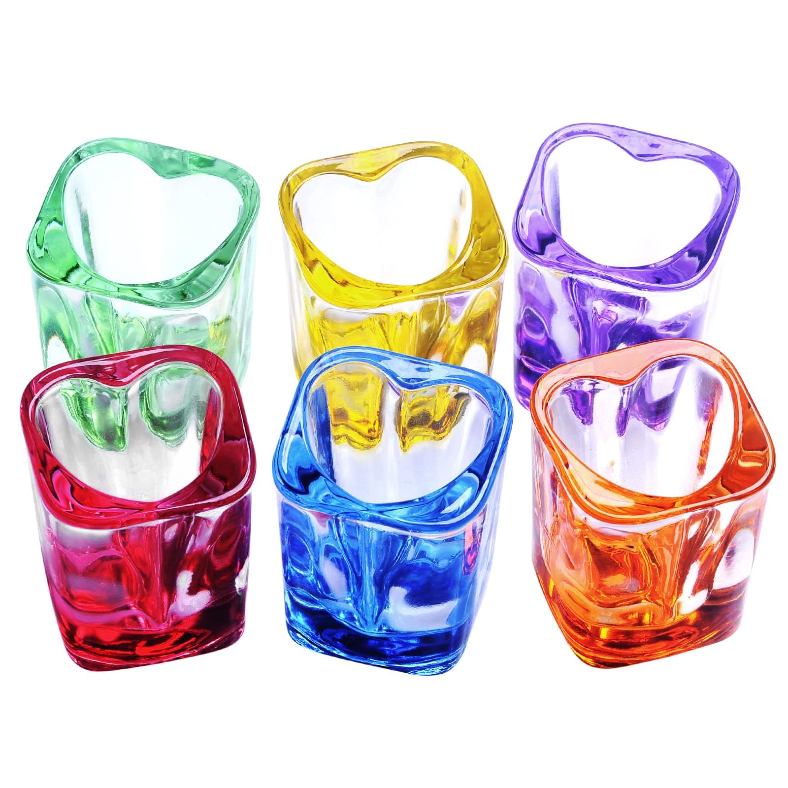 Heart Shaped Shot Glasses