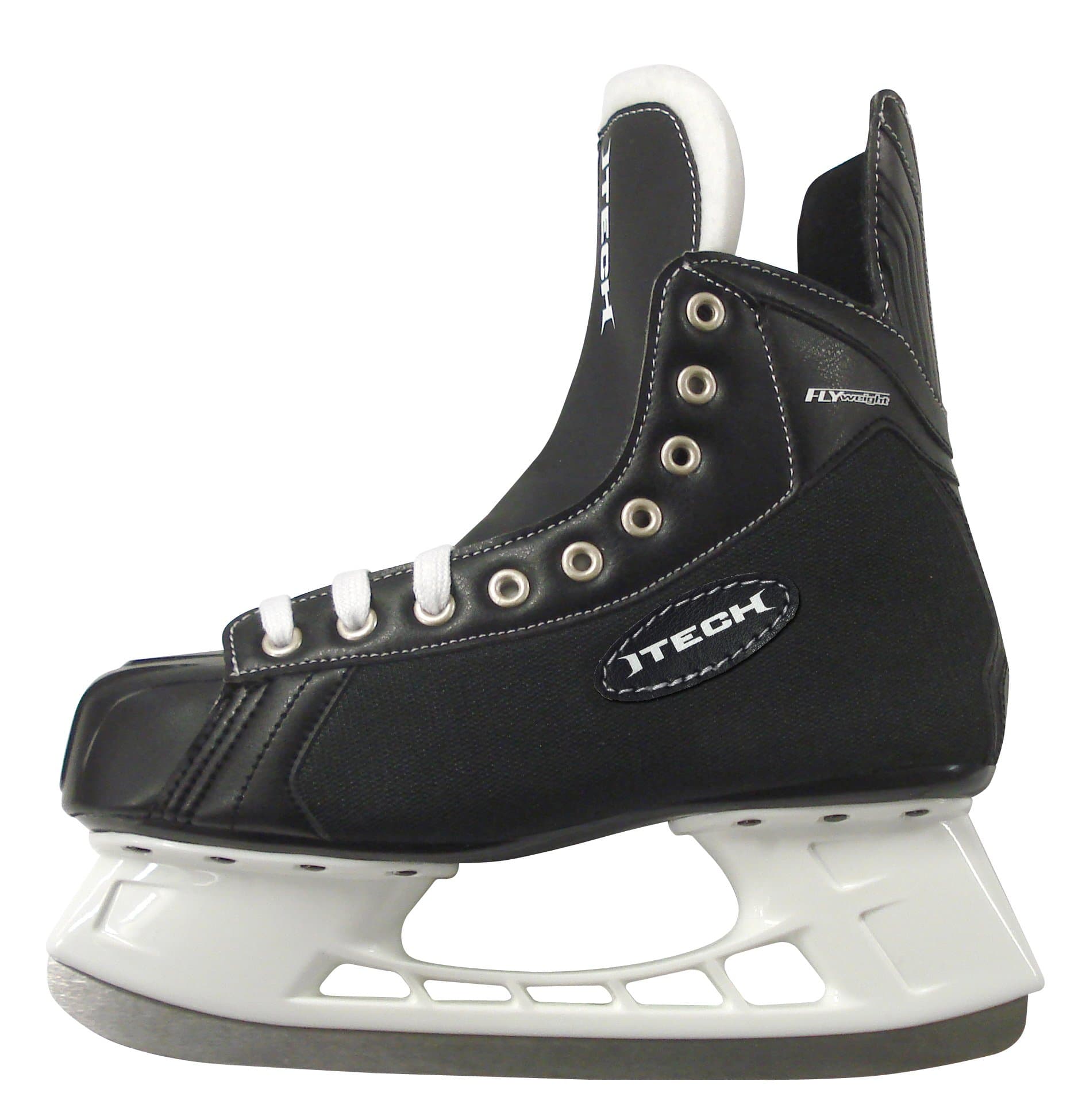 Bauer Senior Itech Flyweight Skates, Black, Size 6.0/Regular