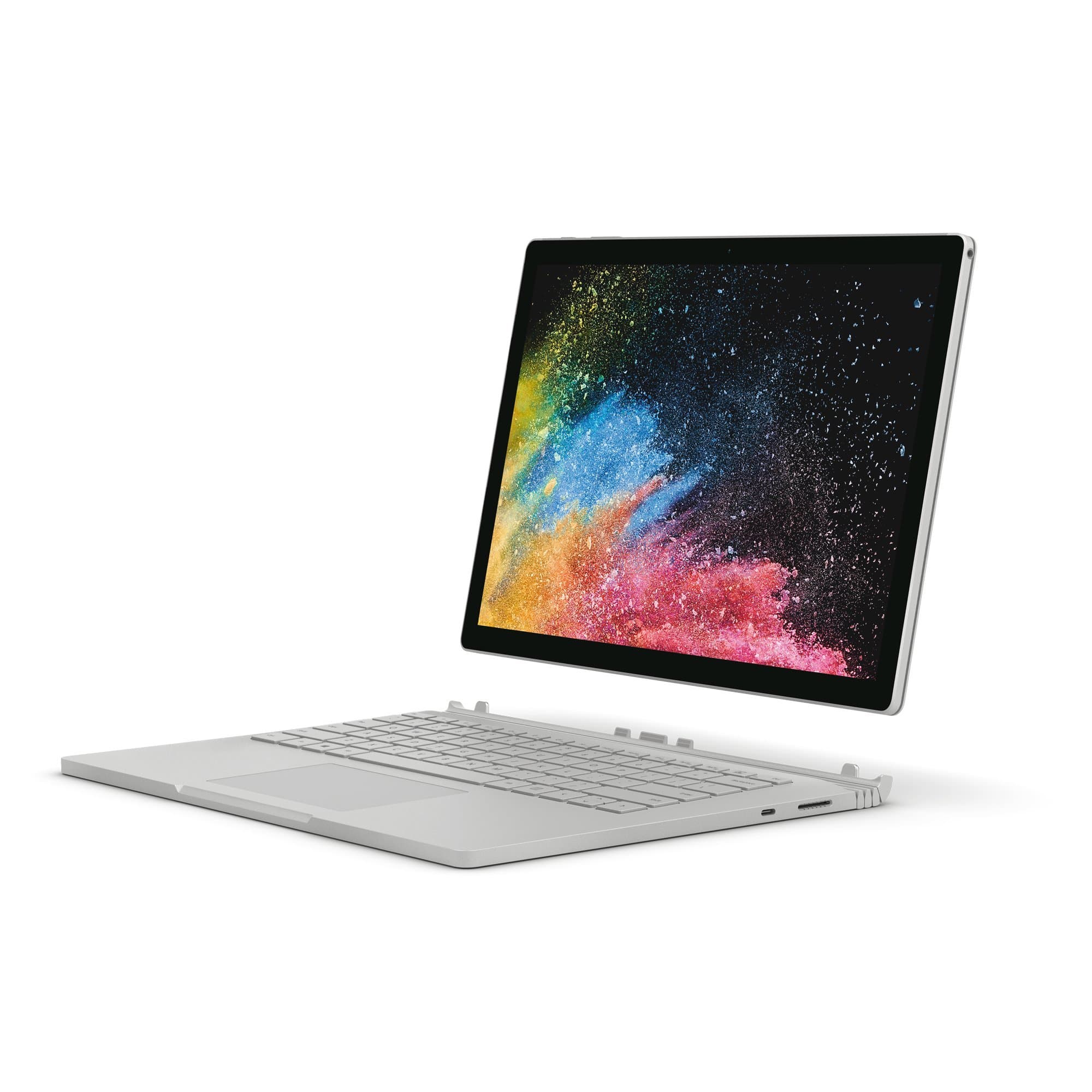 Microsoft Surface Book 2 13.5-Inch PixelSense Display Notebook (Silver) - (Intel i7-8650U, 16 GB RAM, 512 GB SSD, NVIDIA GeForce GTX 1050 Graphics, Windows 10 Pro)