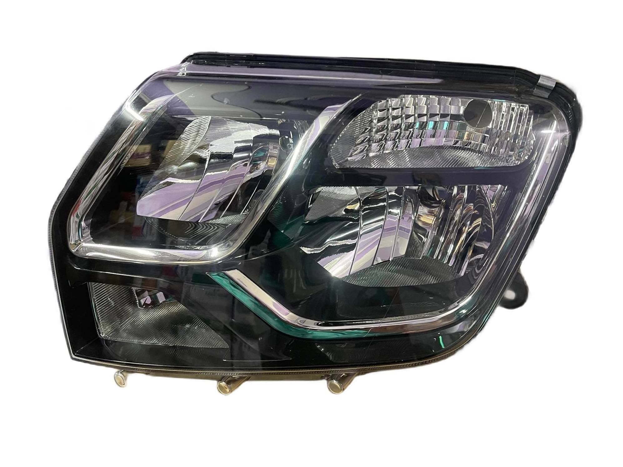 K D Headlight assembly for Duster Type 3 (Left/Passenger Side) ( WITHOUT ADJUSTABLE MOTOR) (2016-2019)