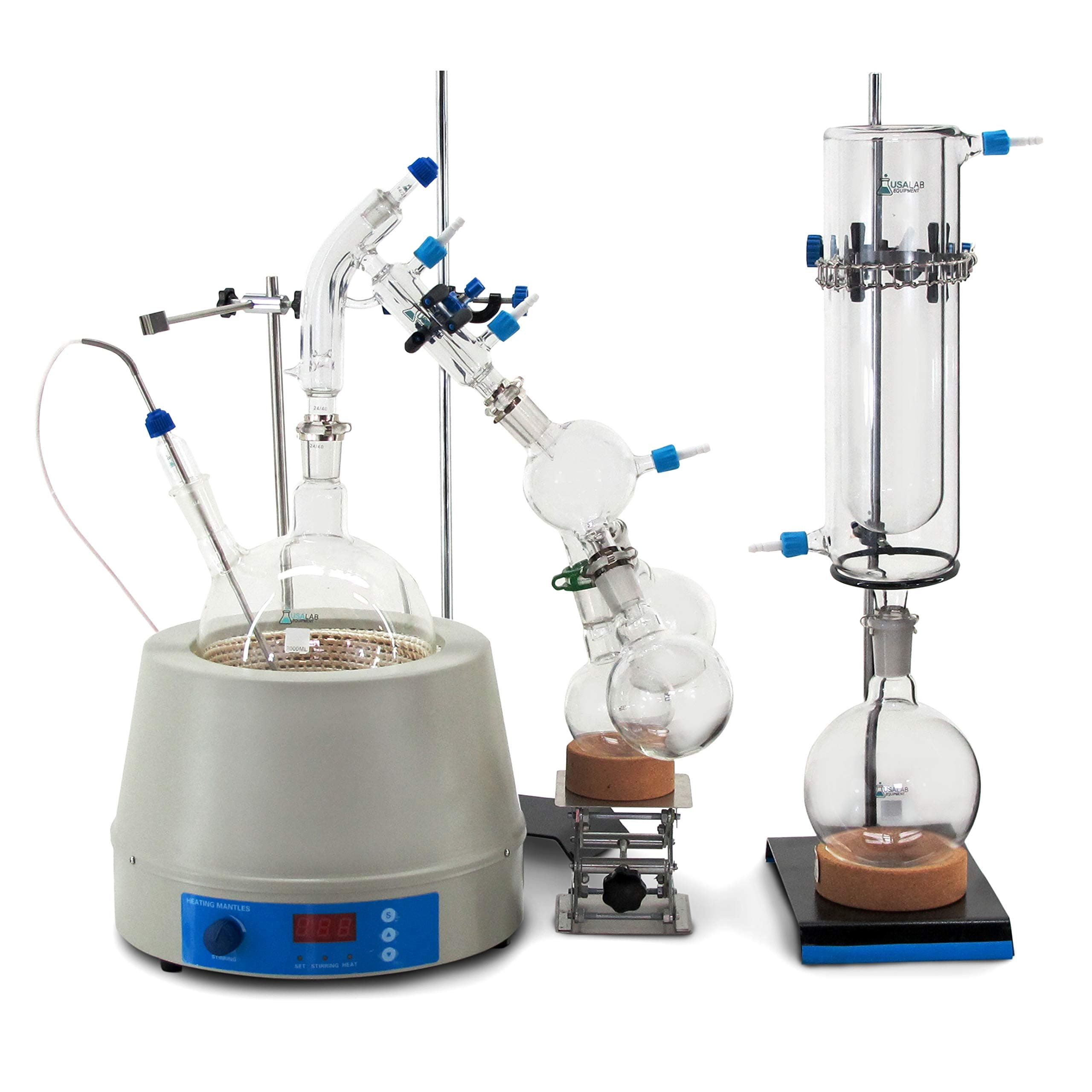 USA Lab Equipment 2000mL / 2L Short Path Distillation Kit