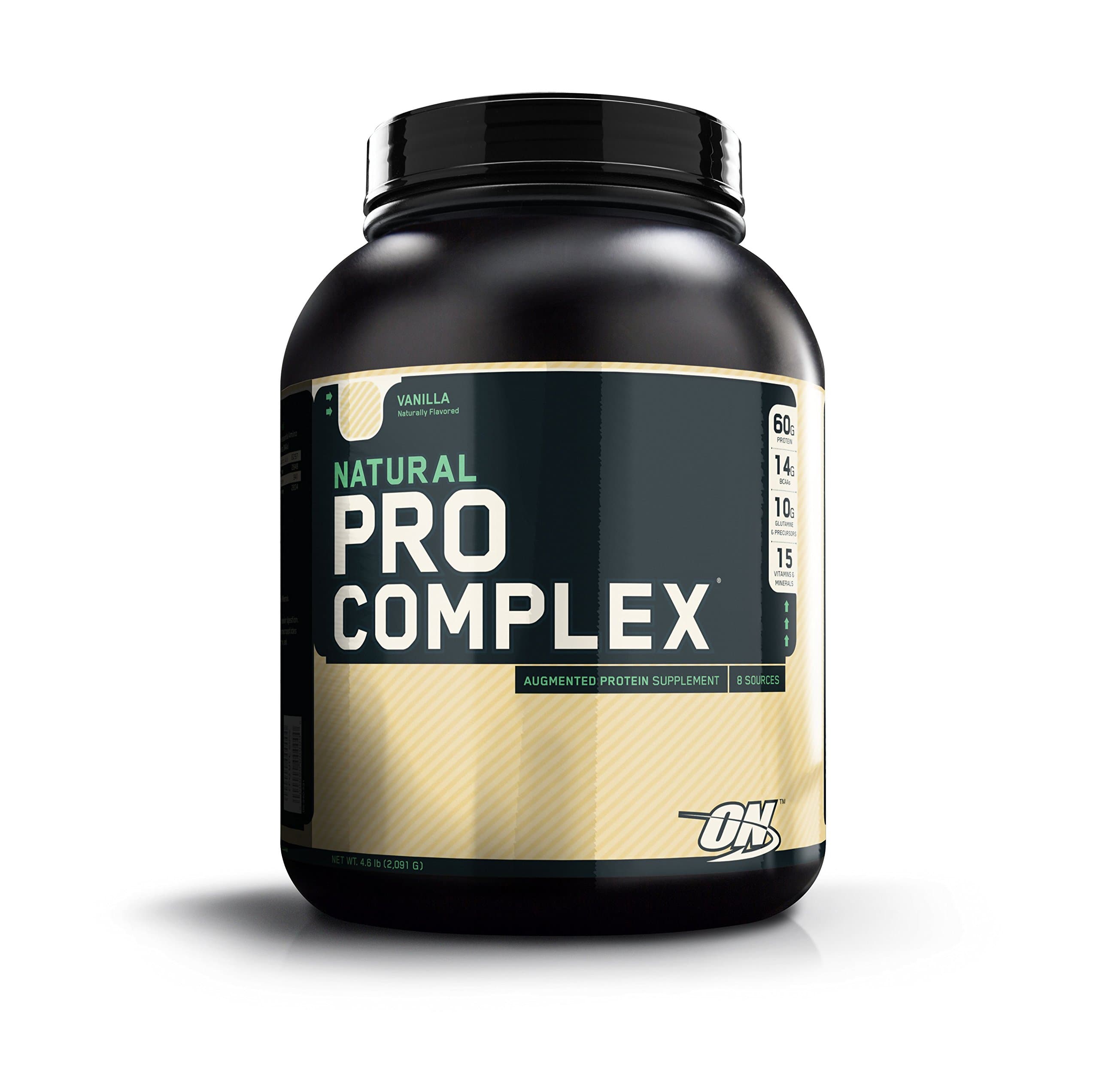 Optimum Nutrition Natural Pro Complex, Vanilla, 4.6 Pound
