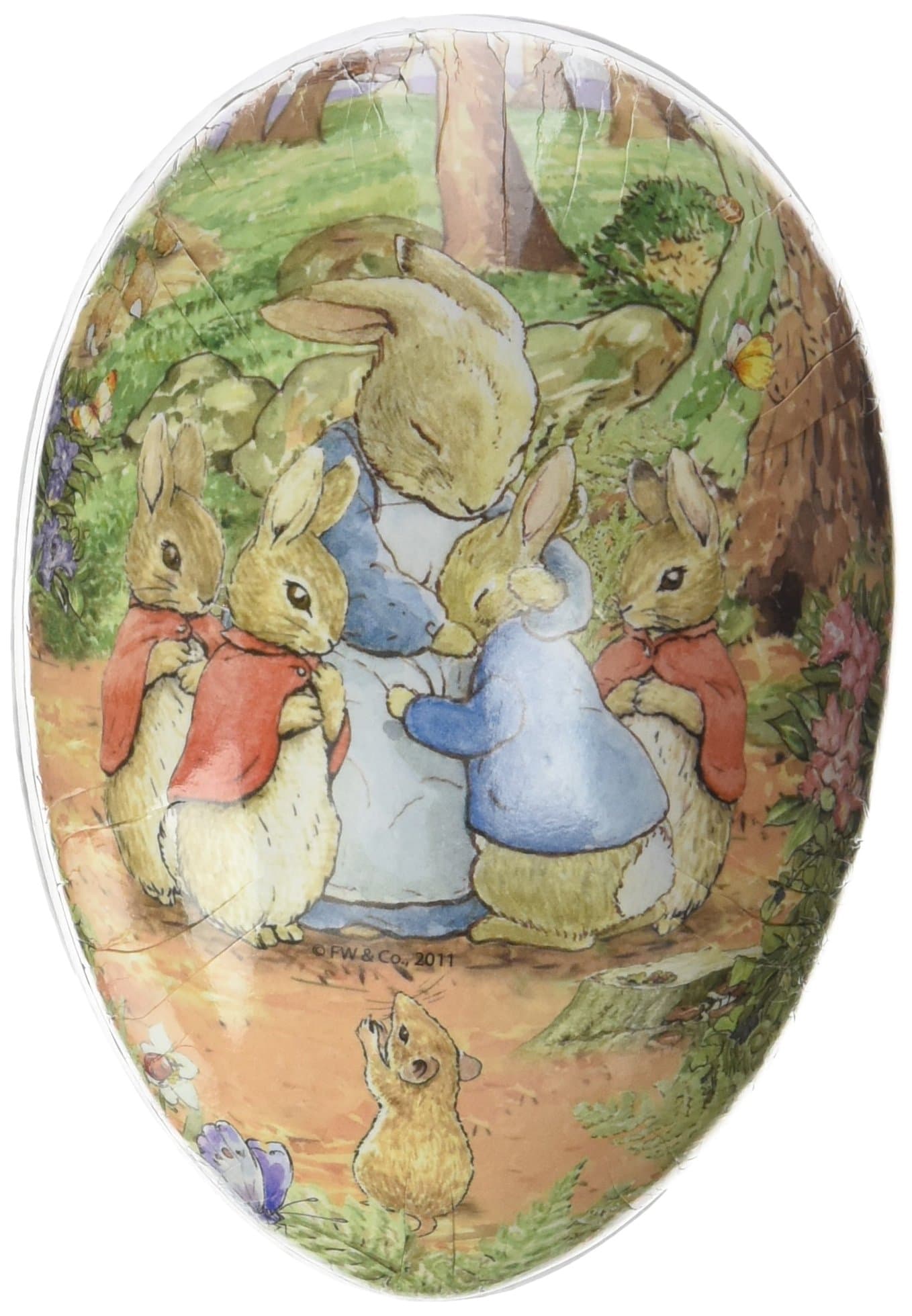 David Westnedge Beatrix Potter Cardboard Easter Eggs 12 cm (Pack of 4)