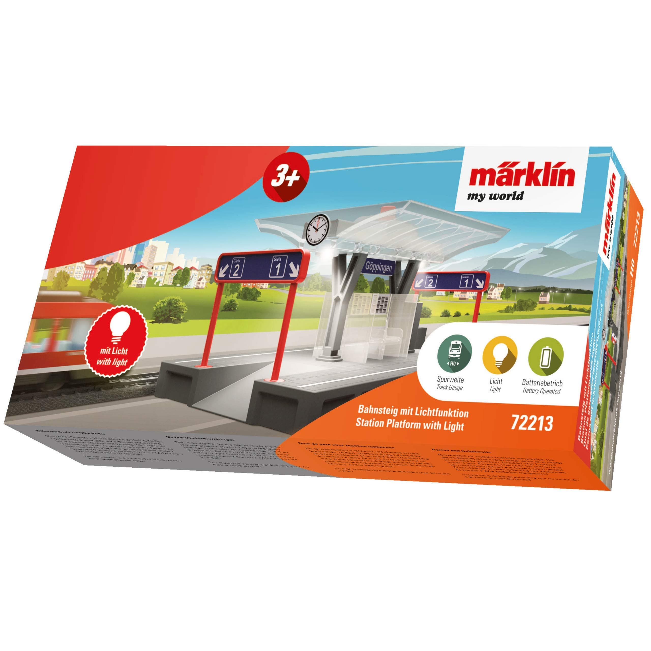 Marklin 72213 MyWorld Station Platform with Light