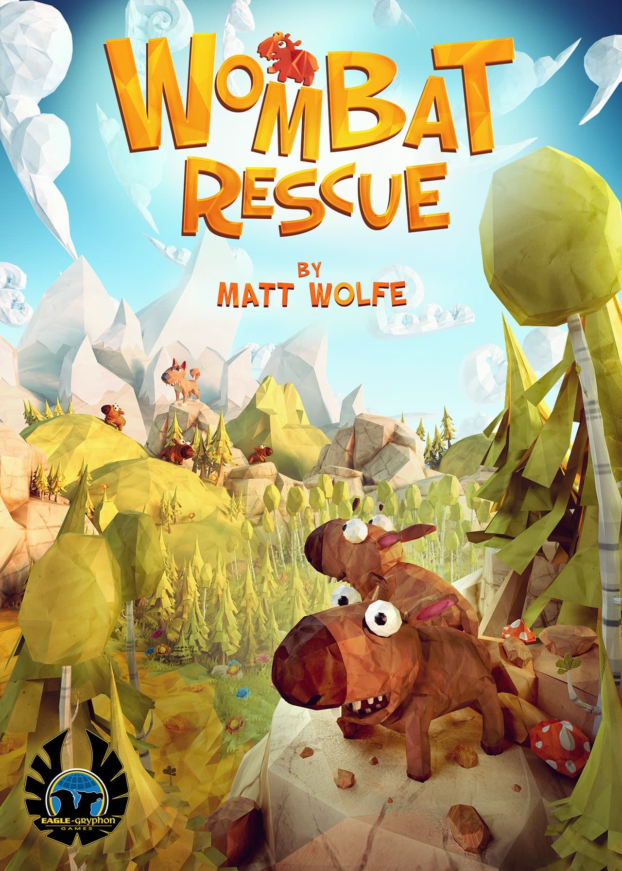 Eagle-Gryphon Games EAG01654 Wombat Rescue Board Game