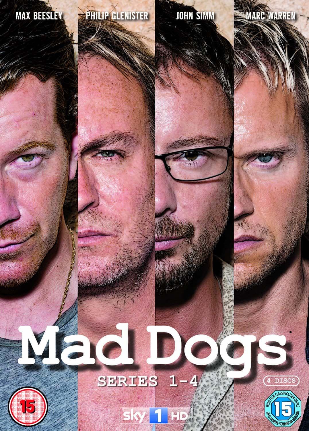 Mad Dogs - Series 1-4 Box Set