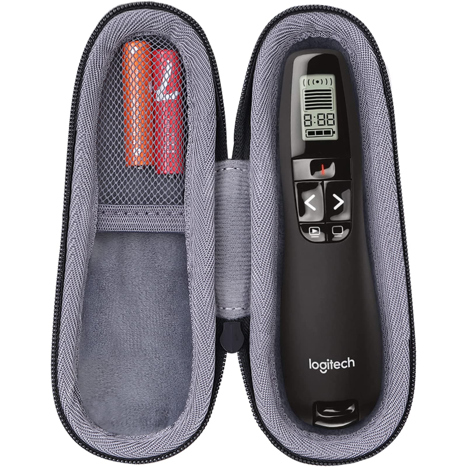 co2CREA Hard Storage Case for Logitech R700 R800 Wireless Presentation Remote, Case Only
