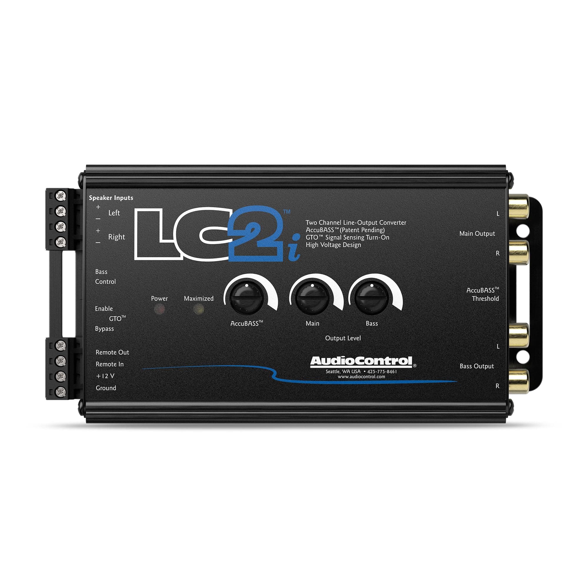 AudioControl Audio Control Lc2I 2-Channel Line Output Converter For Adding Amps To Your Factory System