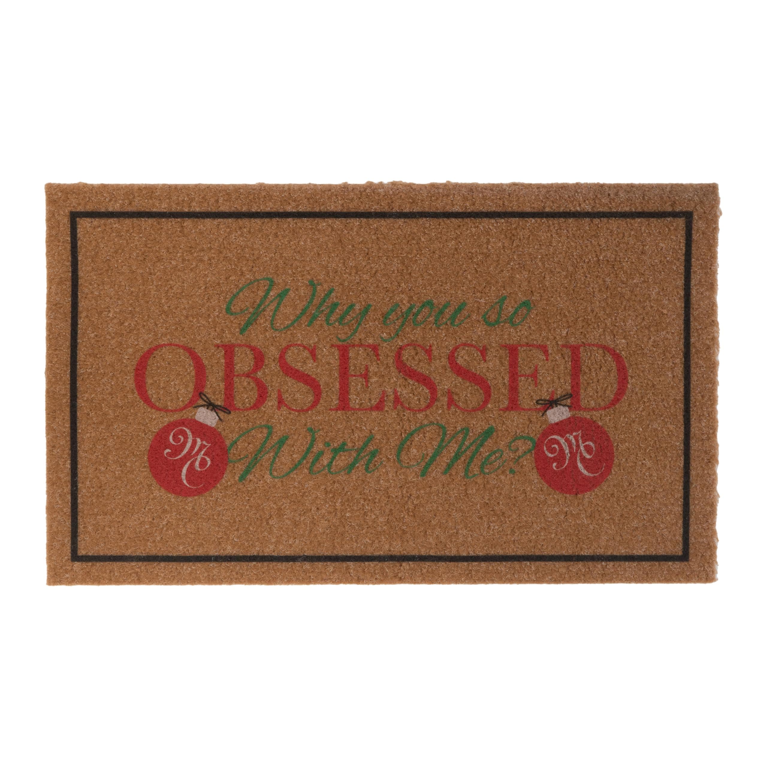 Official Christmas Obsessed Doormat