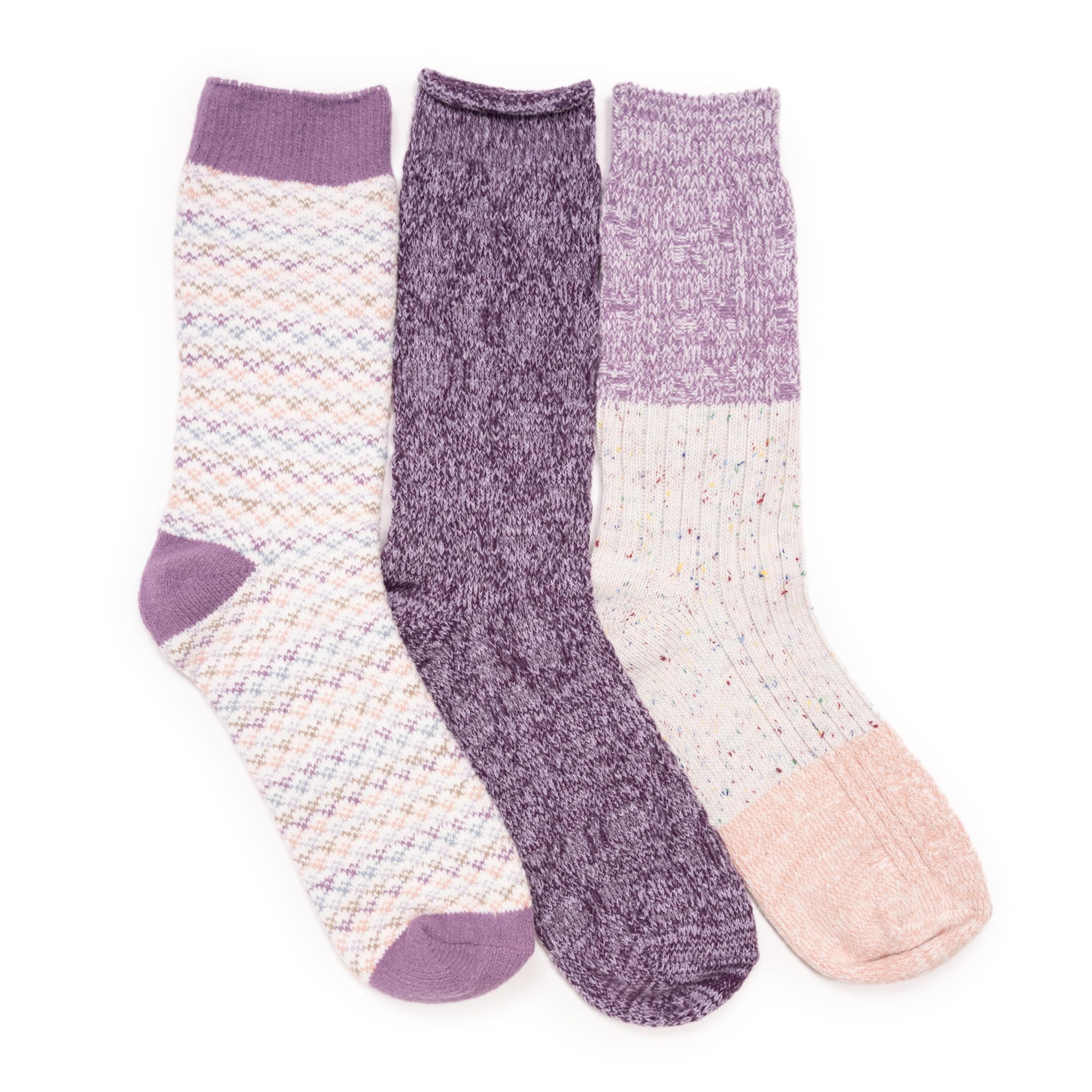 MUK LUKS Women's Boot Socks (3 Pair Pack)