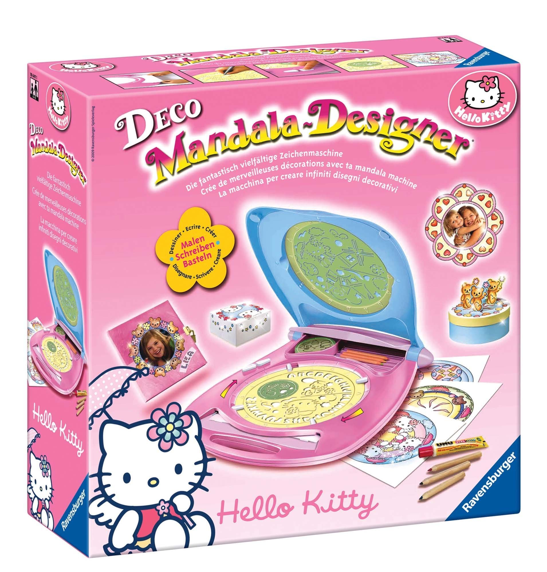 Ravensburger18647 Decorative Mandala Designer: Hello Kitty