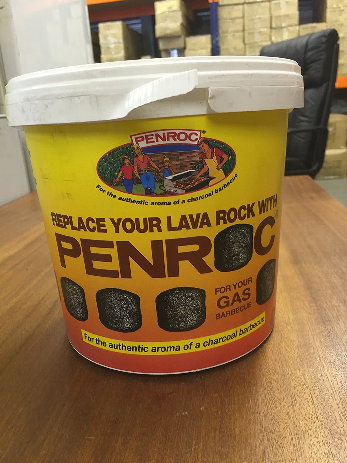 PENROC, Lava Rock (Lavasteine) Replacement.