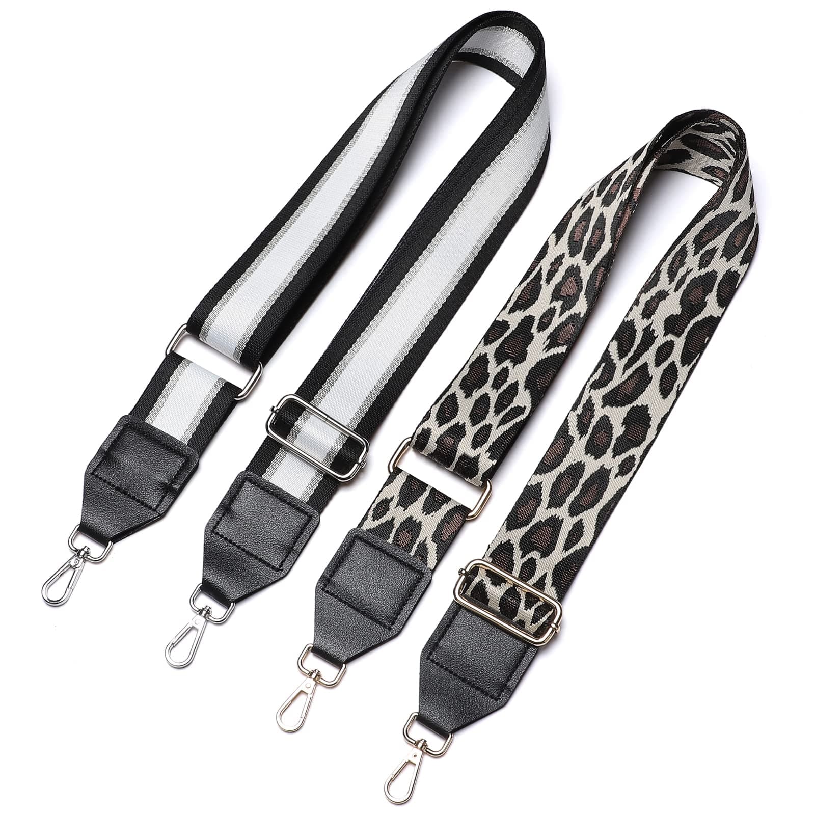 Etercycle5cm Wide Shoulder Strap, 2 PCS Strap Replacement Crossbody Handbag Straps Adjustable Shoulder Bag Belt