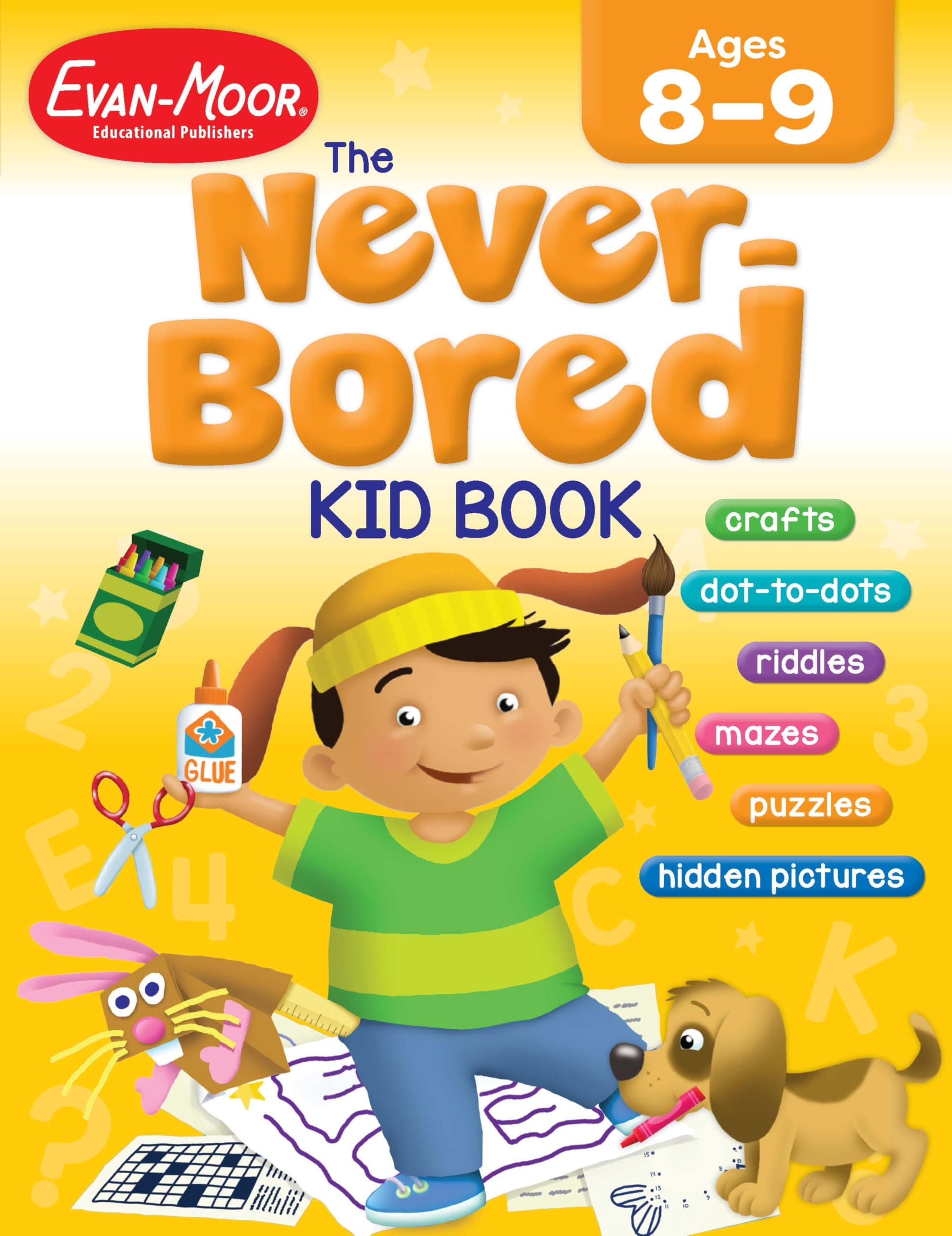 The Never-Bored Kid Book, Ages 8-9