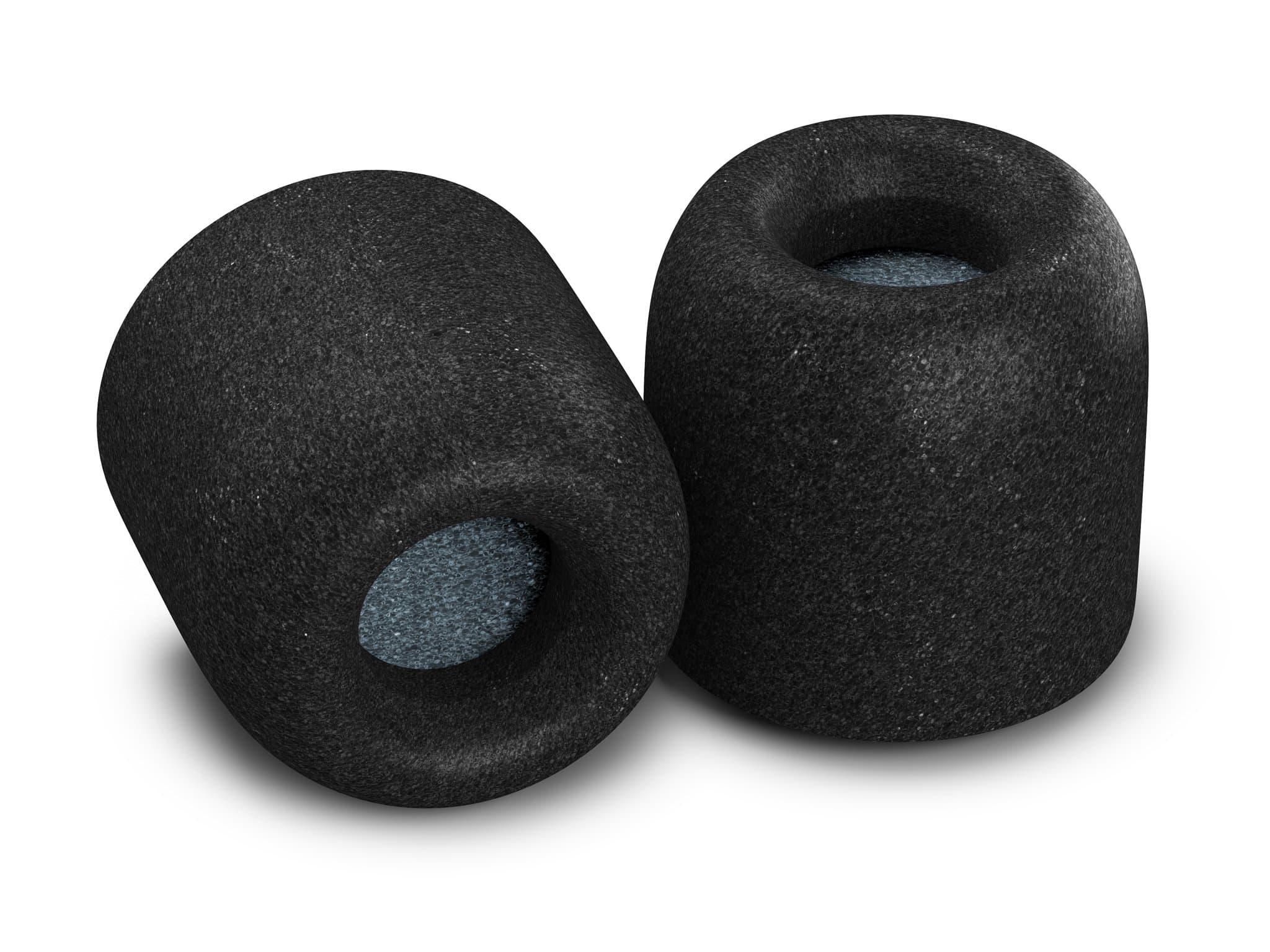 600 Core Series | Memory Foam Replacement IEM Ear Tips for Truthear, Sennheiser, Moondrop & More | Superior Noise Isolation, Ultimate Comfort, Secure Fit | TechDefender, Black, Medium(3 Pairs)
