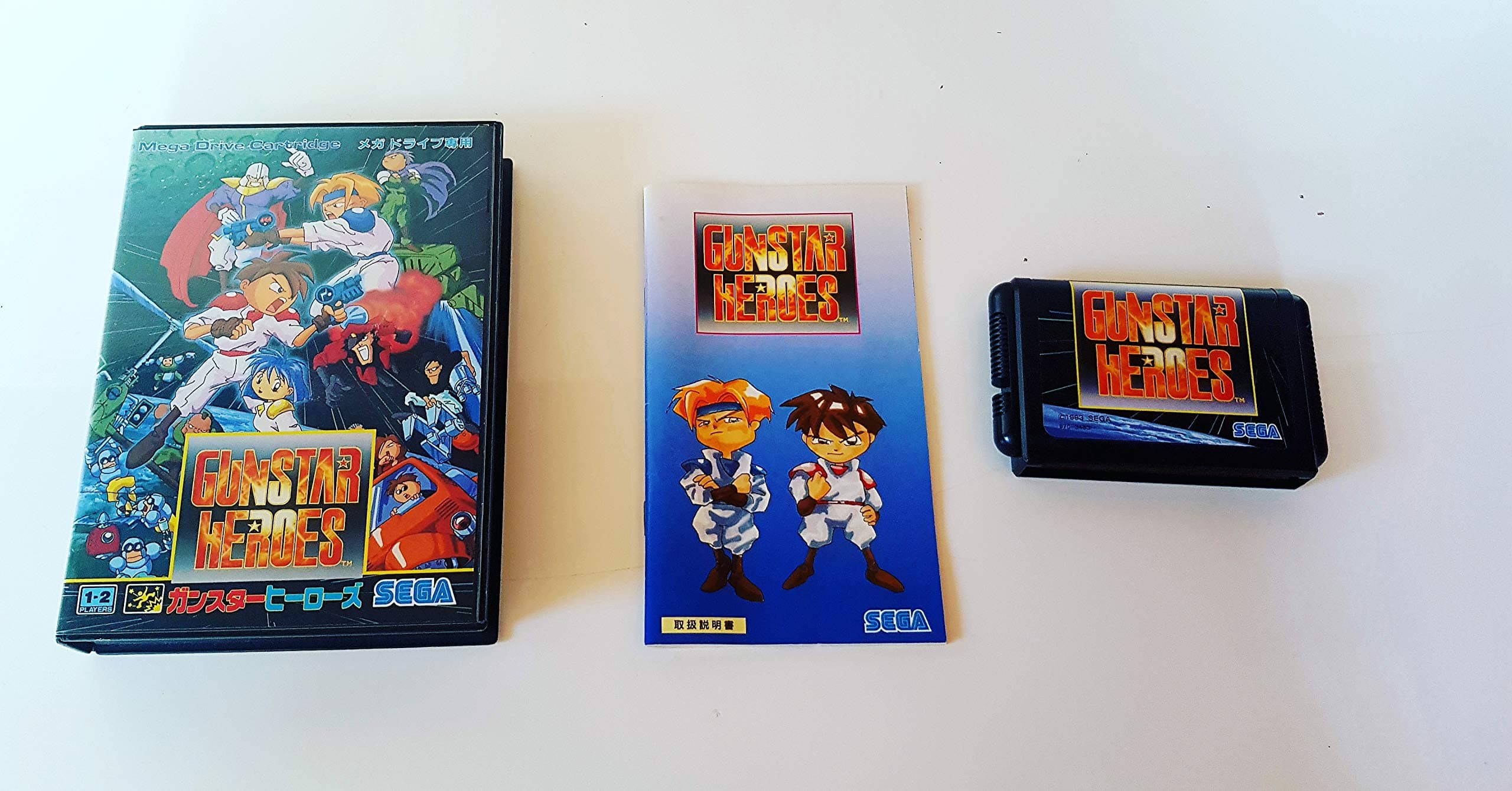 Gunstar Heroes (Mega Drive) [JP Import]