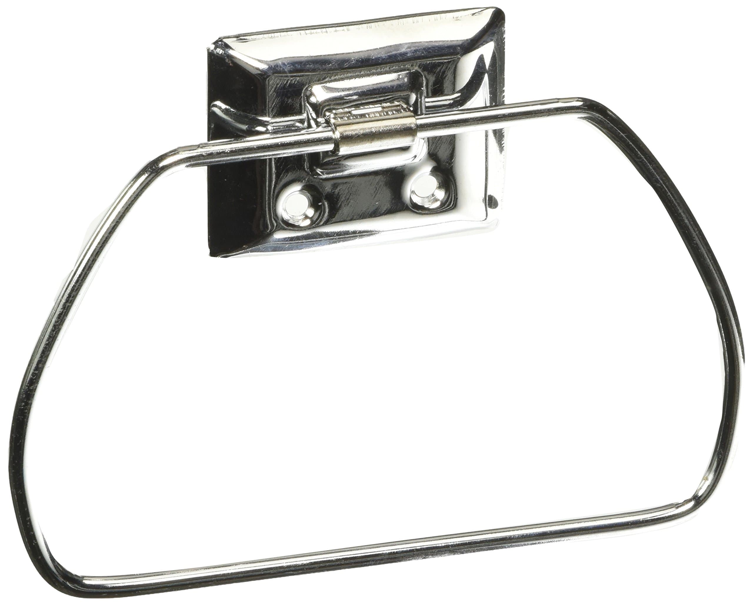 Decko Bath 38100 Metal Towel Ring, Chrome