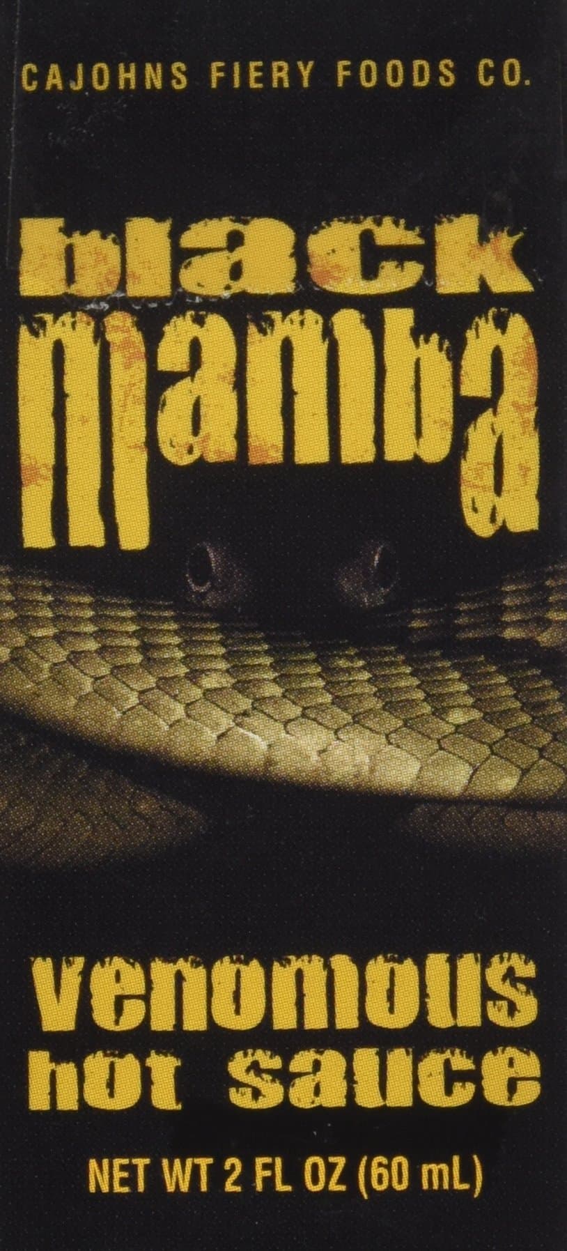 Black Mamba Hot Sauce by CaJohn's