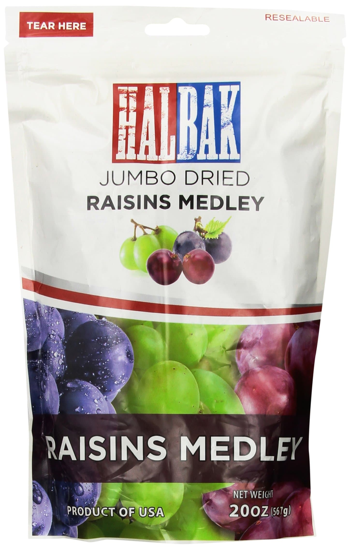 HALBAK Jumbo Raisins Medley