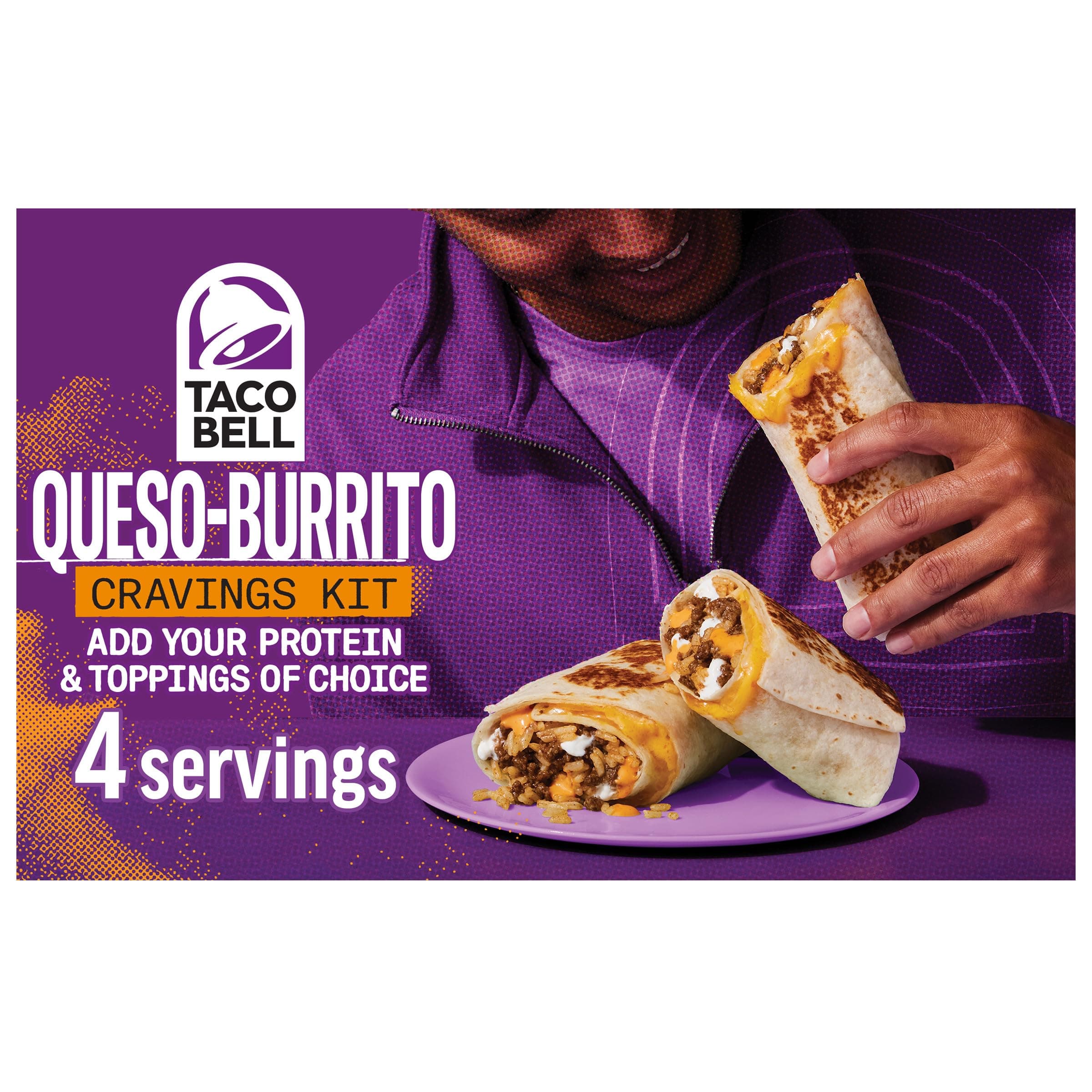 Queso-Burrito Cravings Kit, 21.5 oz Box