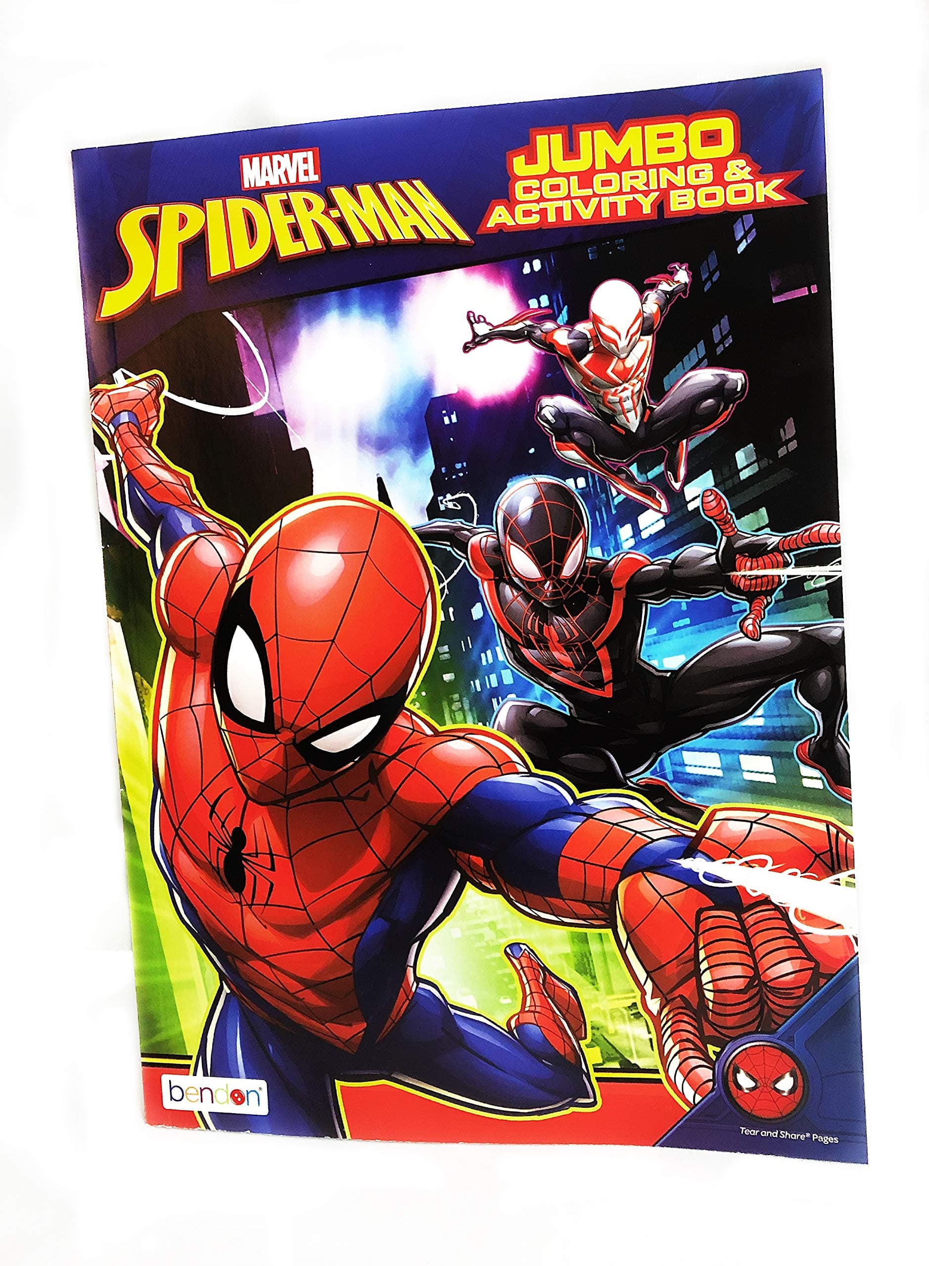 Marvel Spiderman Jumbo Coloring and Activity Book