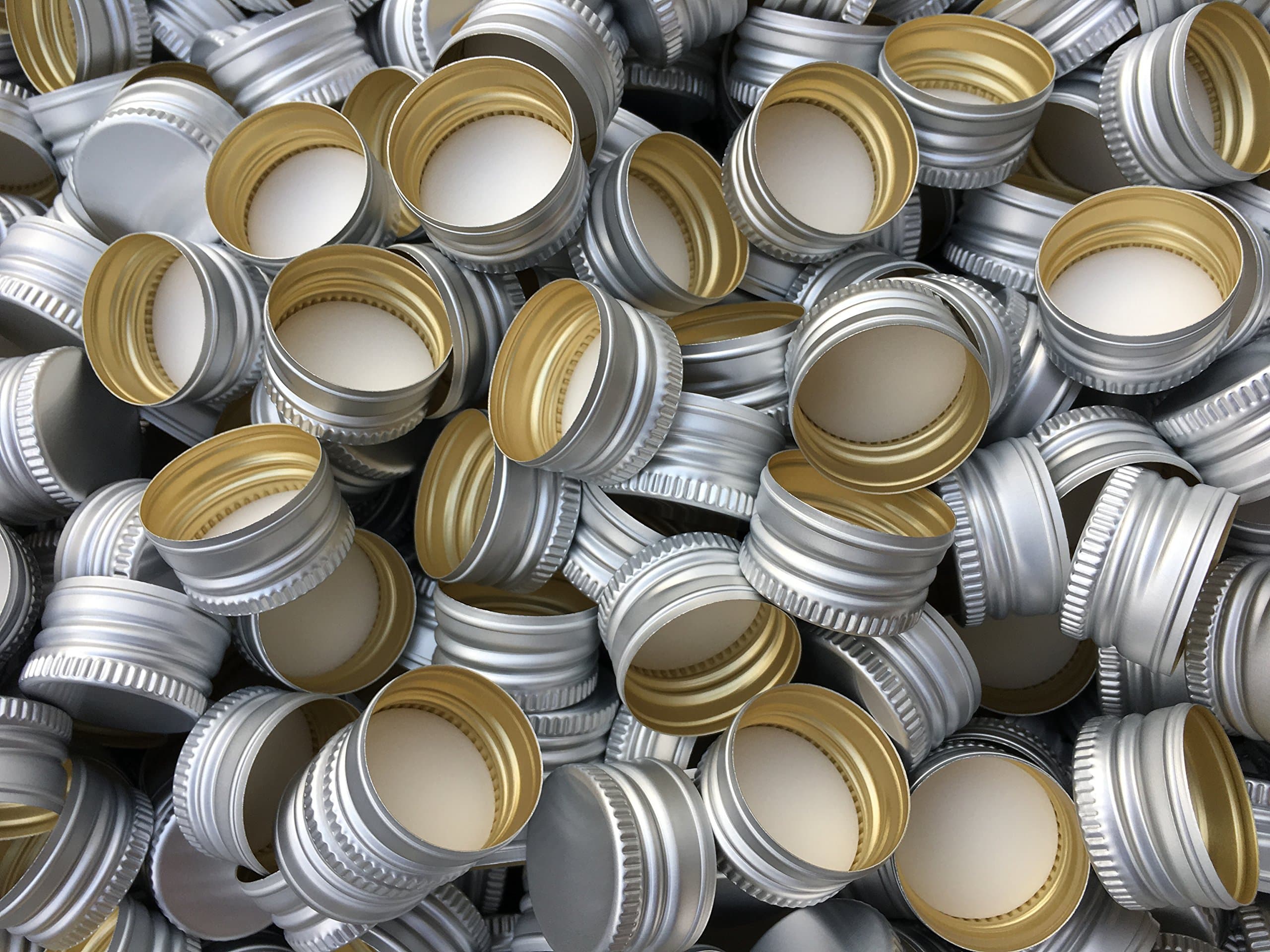 15, 25 or 50 piece PP31.5 Replacement Screw Cap Bottle caps closures PP31.5 for most of all bottle shapes Slkfactory (15 piece)