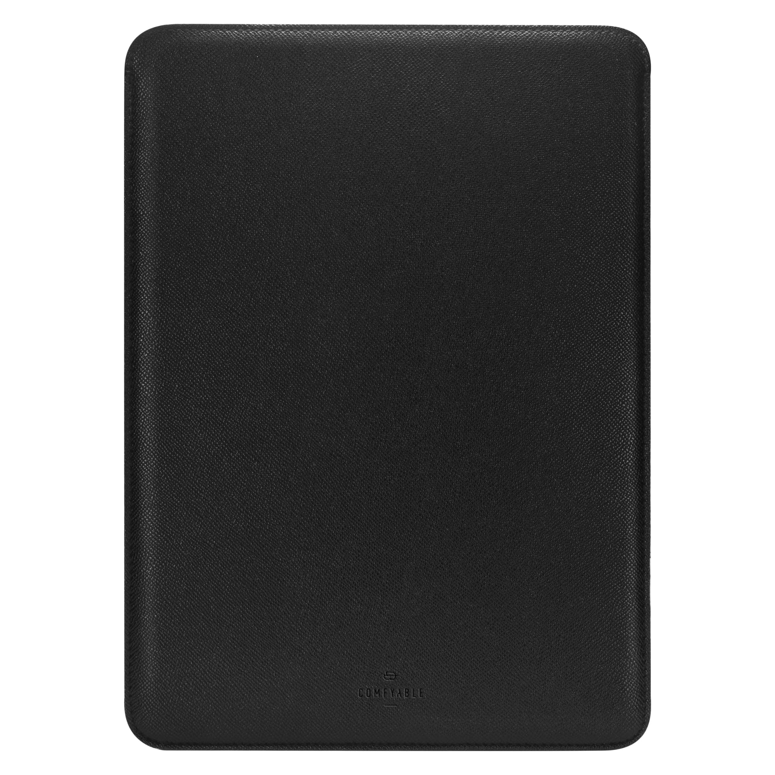 Comfyable Laptop Sleeve 14 Inch Precisely Compatible with MacBook Pro M5 M4 M3 M2 M1 Pro/Max 2025, Faux Leather Cover Case 14 in, Black