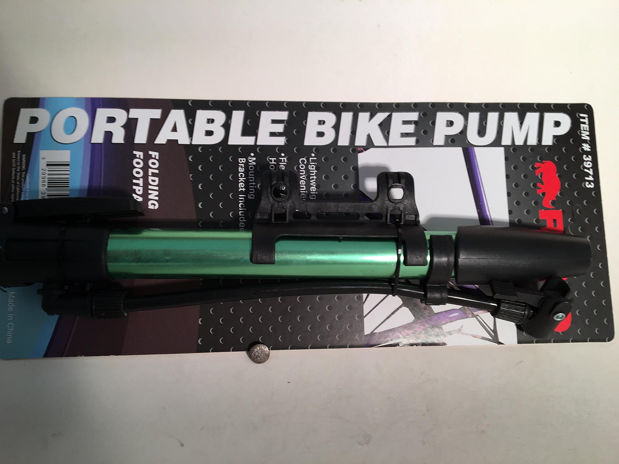 Ryno Portable Bicycle Air Pump
