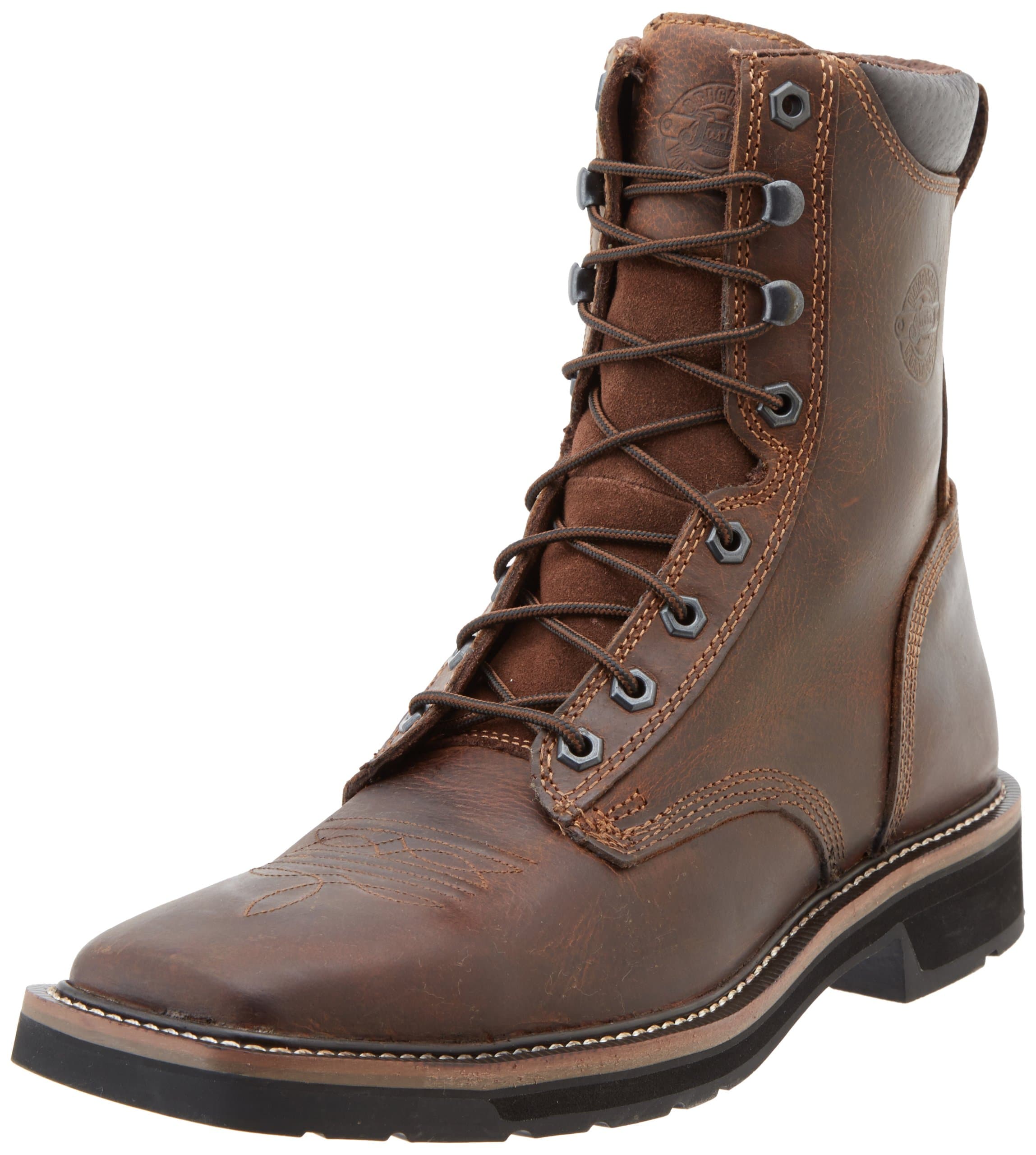Justin Original WorkBoots Men's Worker Two Safetytoe Work Boot