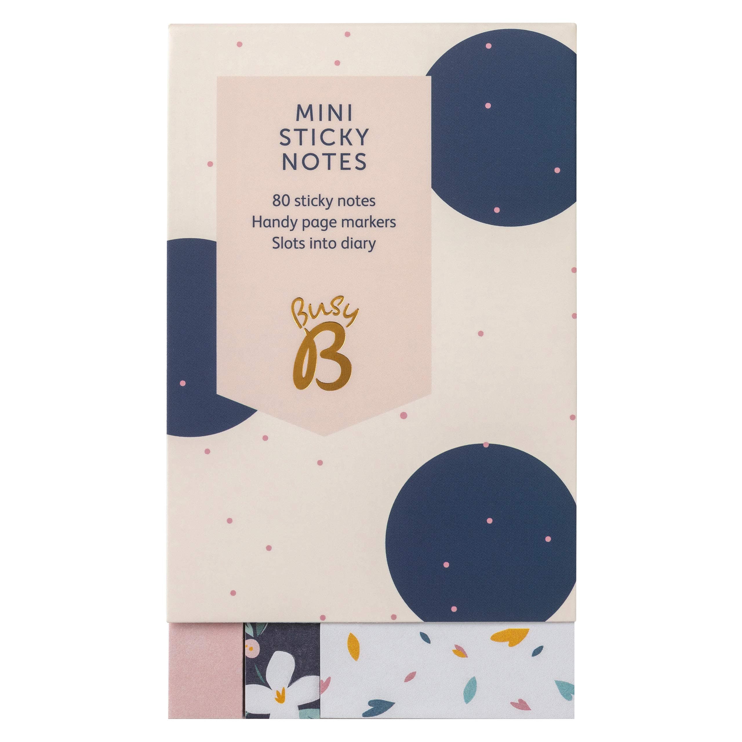 Busy BMini Sticky Notes - pack of 80 sticky notes