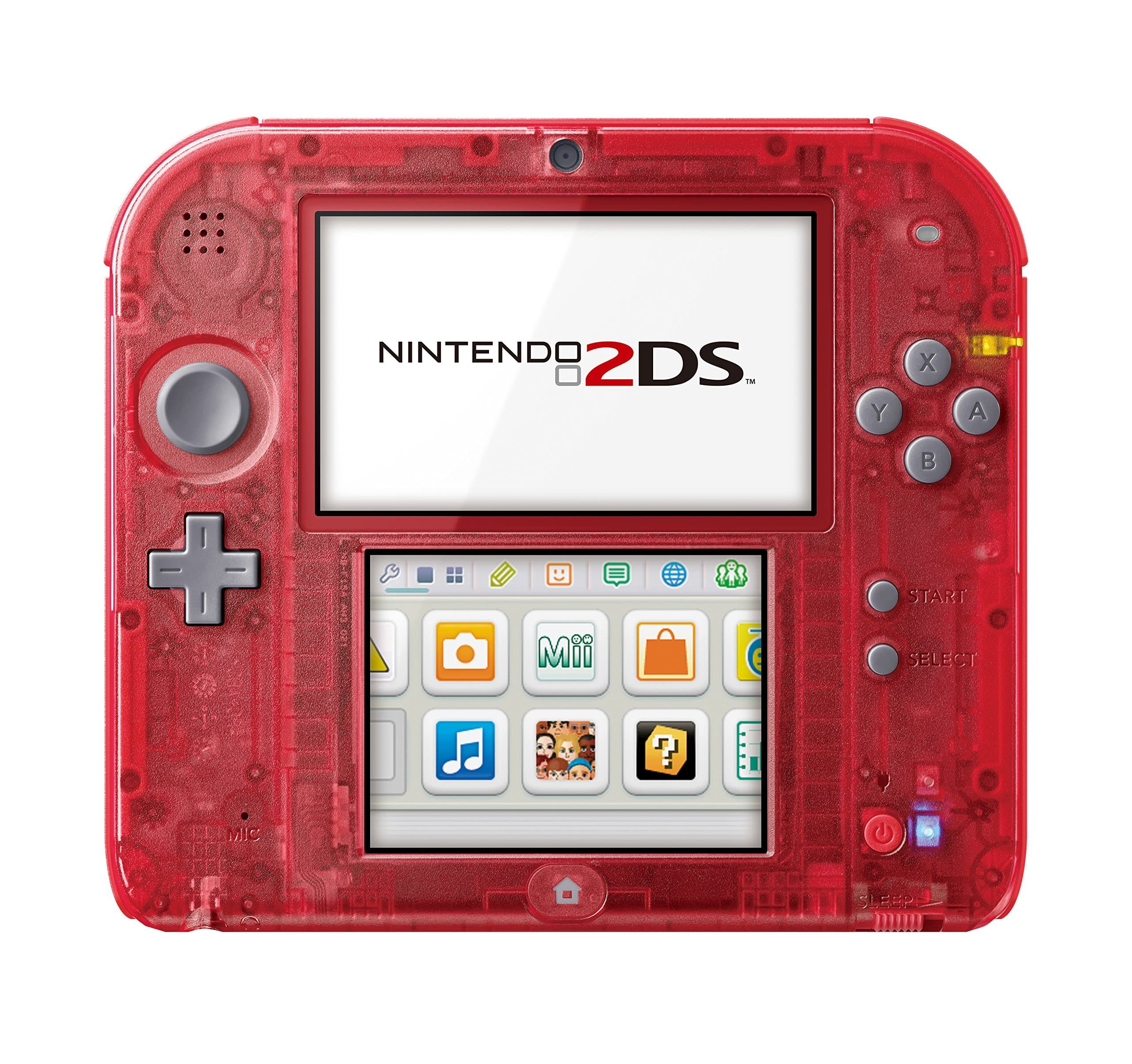 Nintendo 2DS - Crystal Red (Used) [video game]
