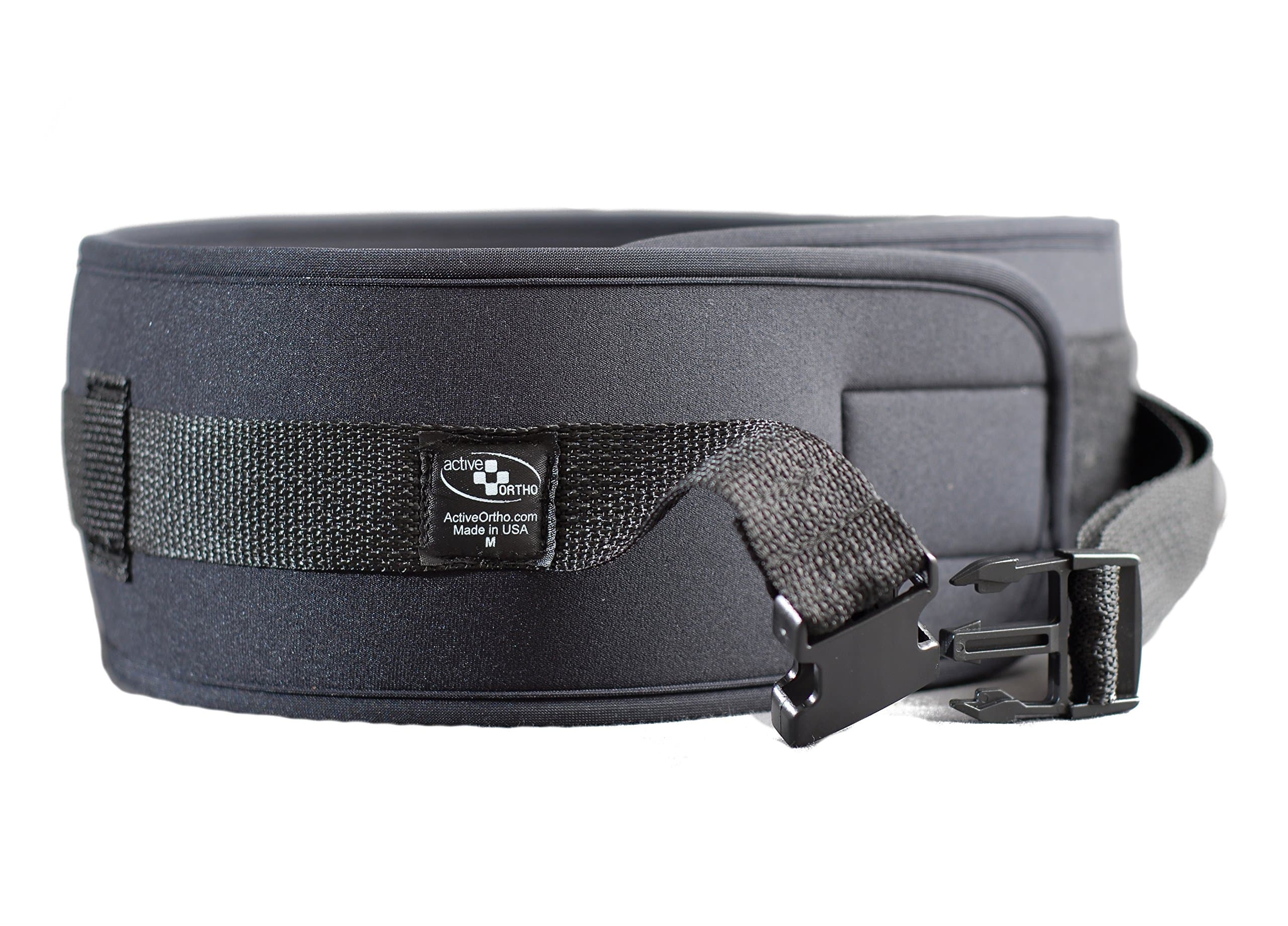 Active SI Belt (Medium (Hip Size 34"-42"), Black)