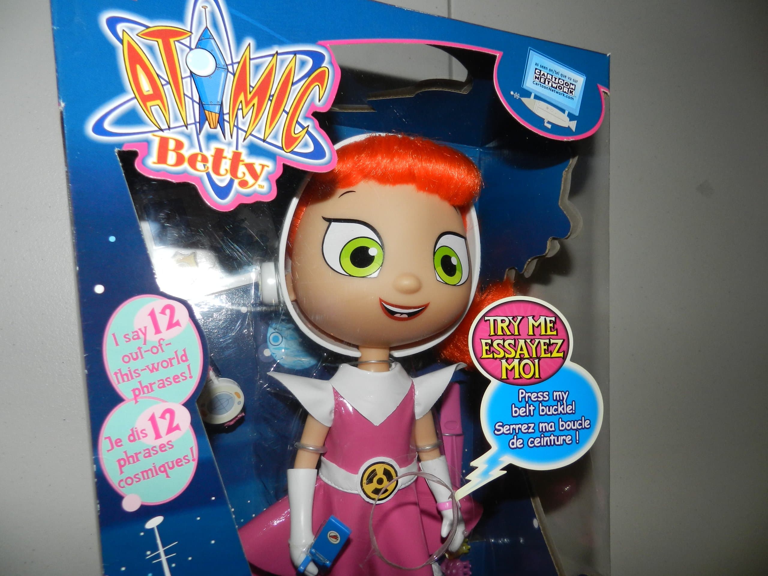 Talking Atomic Betty Doll 13"