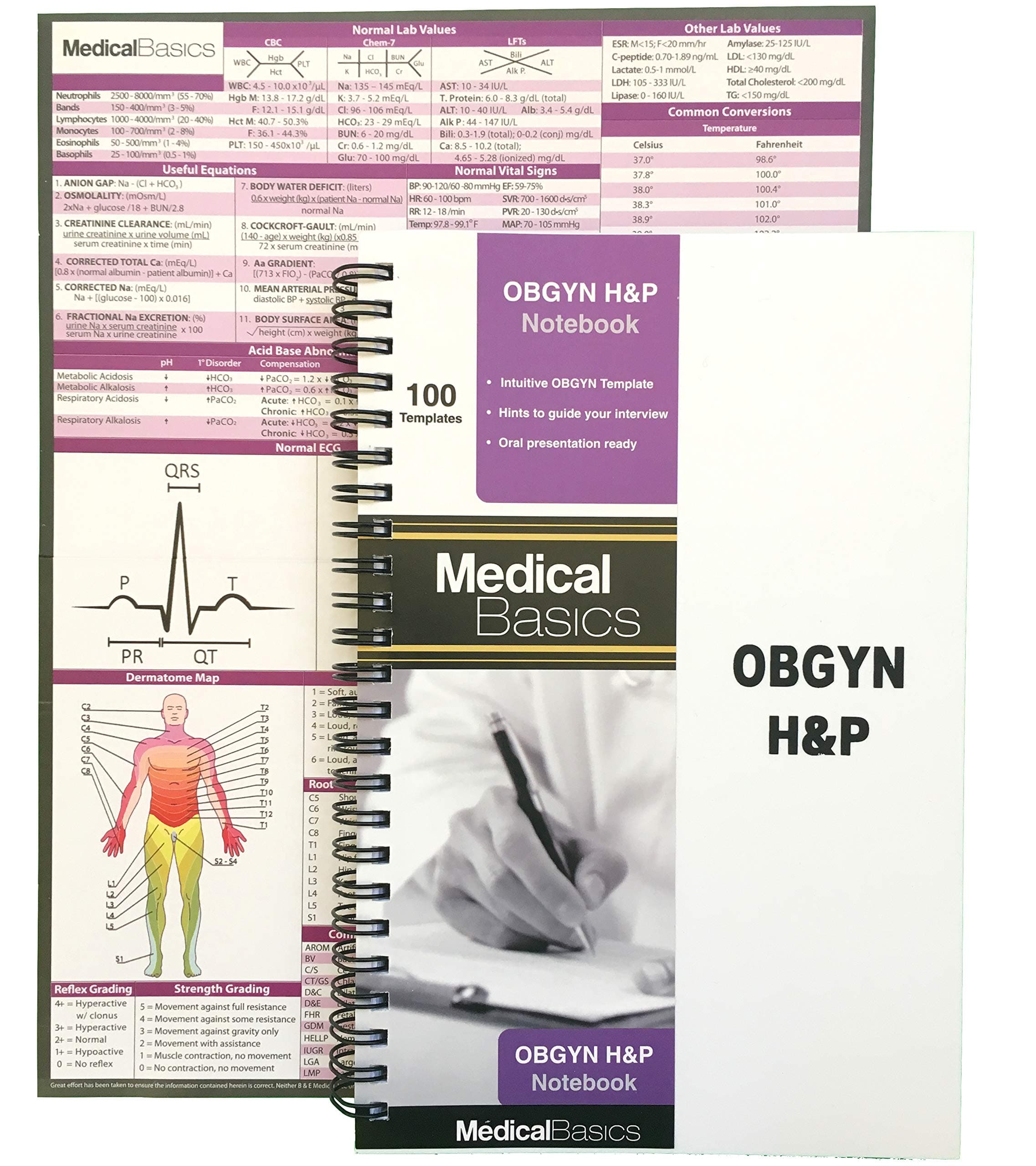 Medical Basics OBGYN H&P Notebook
