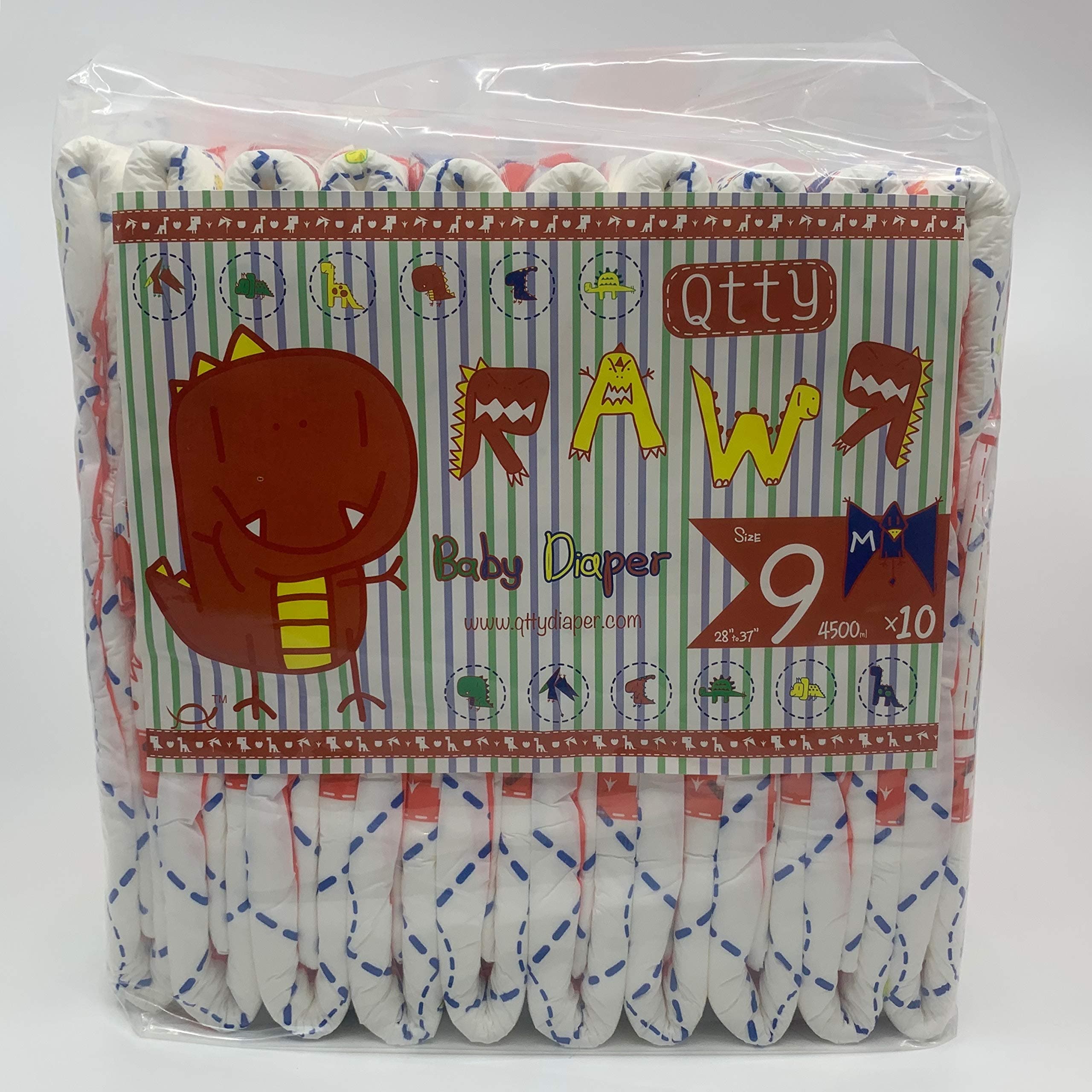 RAWR Adult Diapers (Medium)