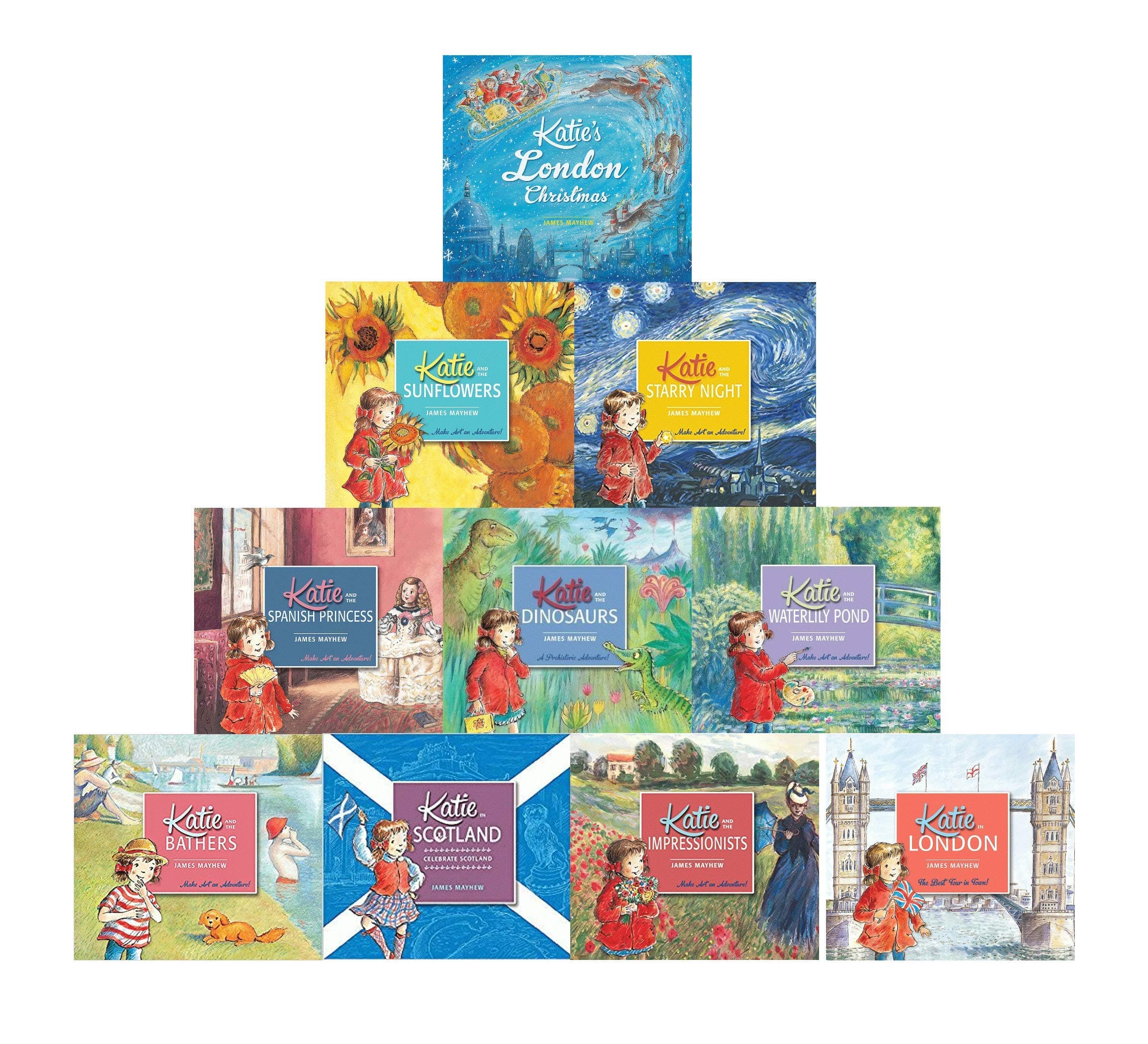 James Mayhew Katie 10 Books Bundle Collection Set