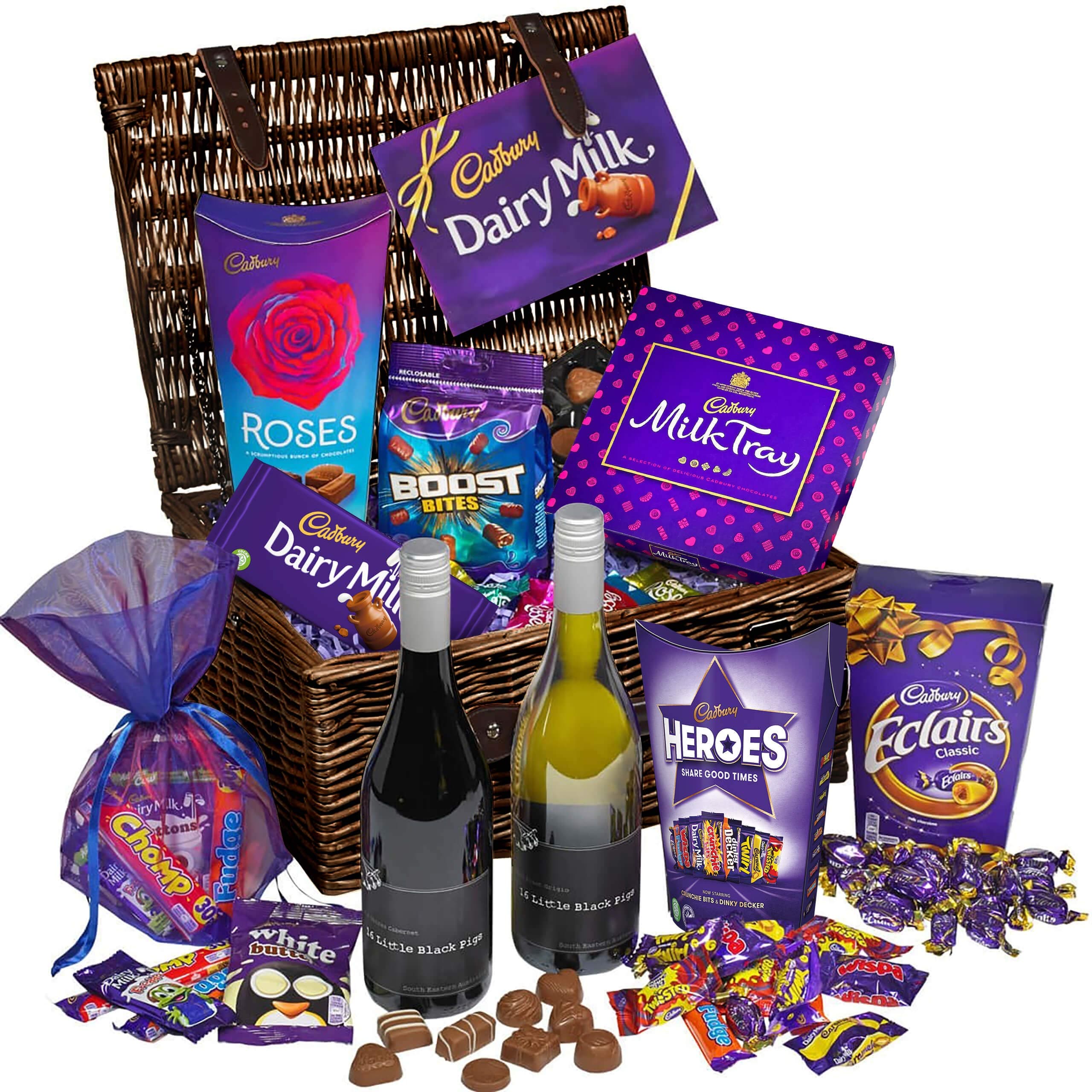 Cadbury Chocolate & Wines Hamper