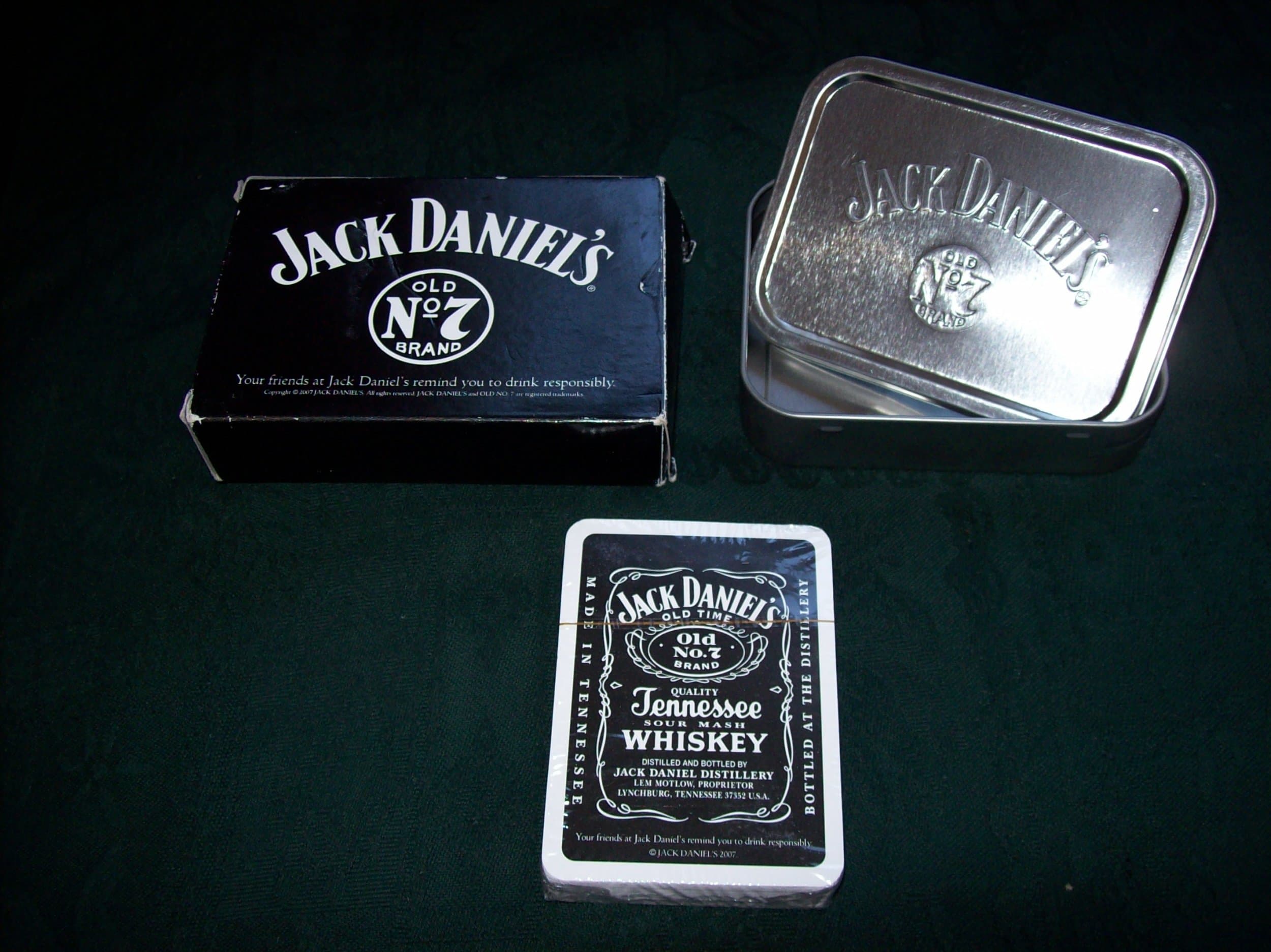 JACK DANIELS OLD NO 7 PLAYING CARDS