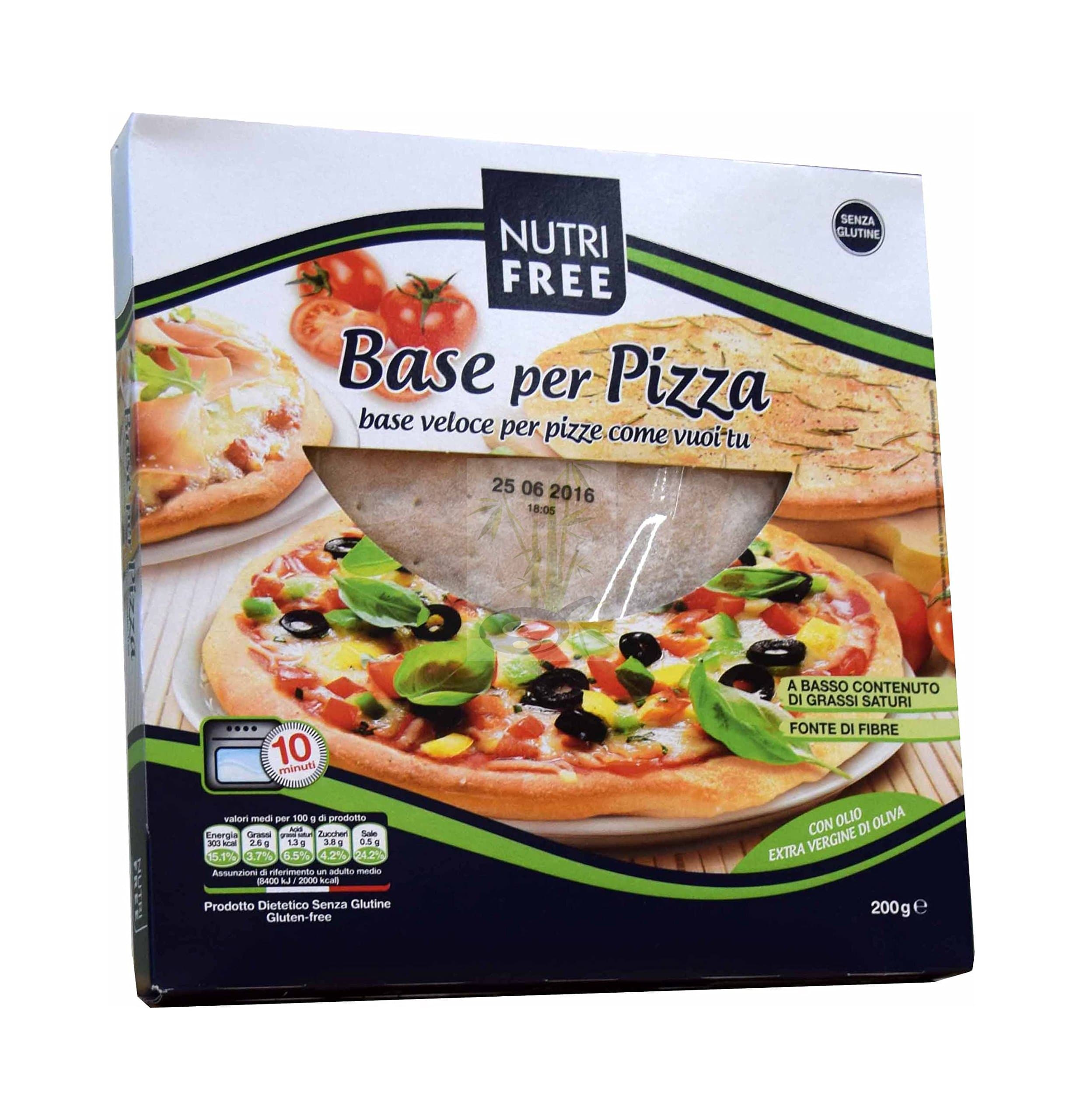 Nutrifree Base Pizza Base To Fast For Pizzas How will You 260g