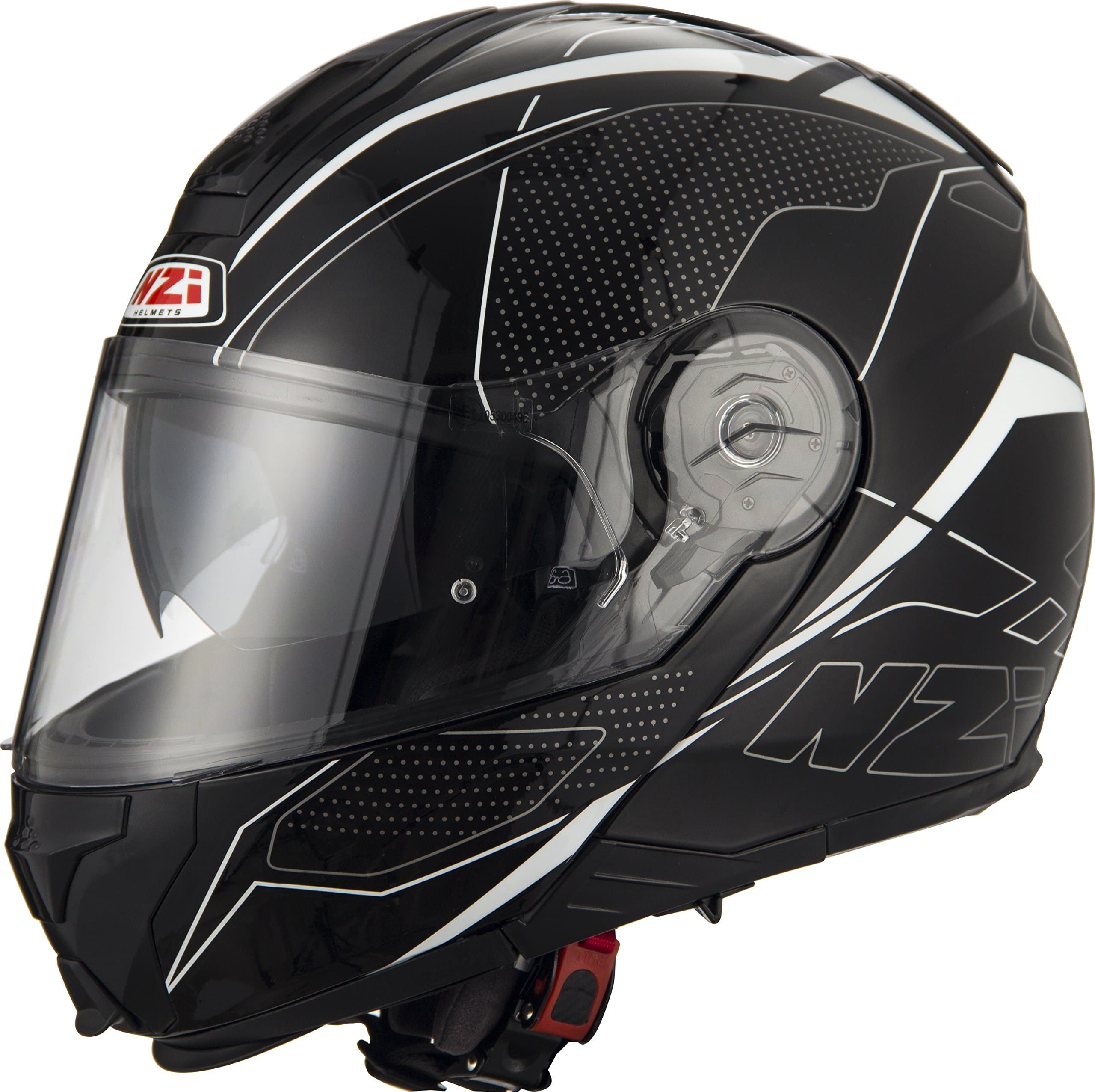 NZI Modular Helmets, Sword Black & White, Size S