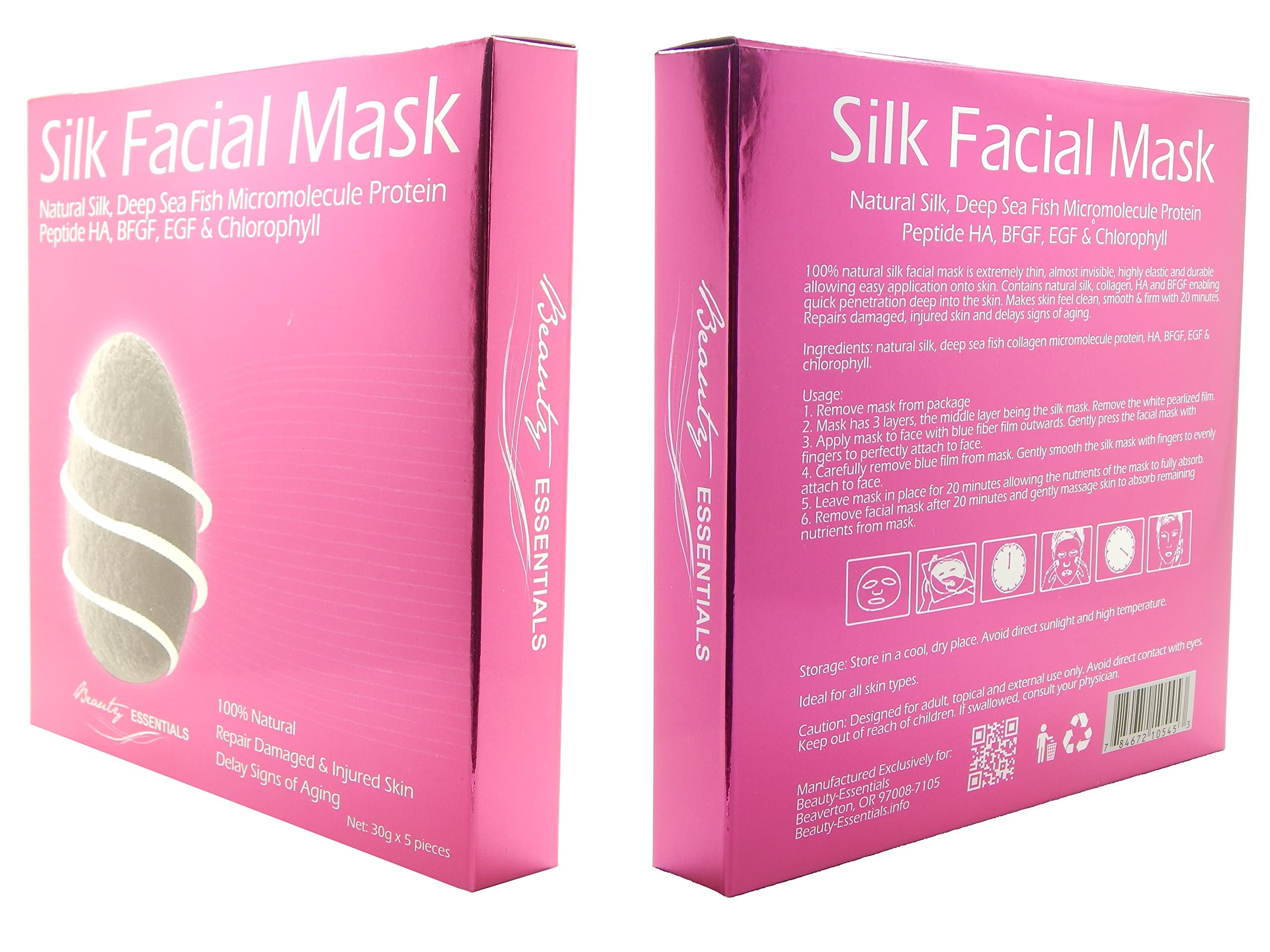 Silk Facial Mask (5 Count)