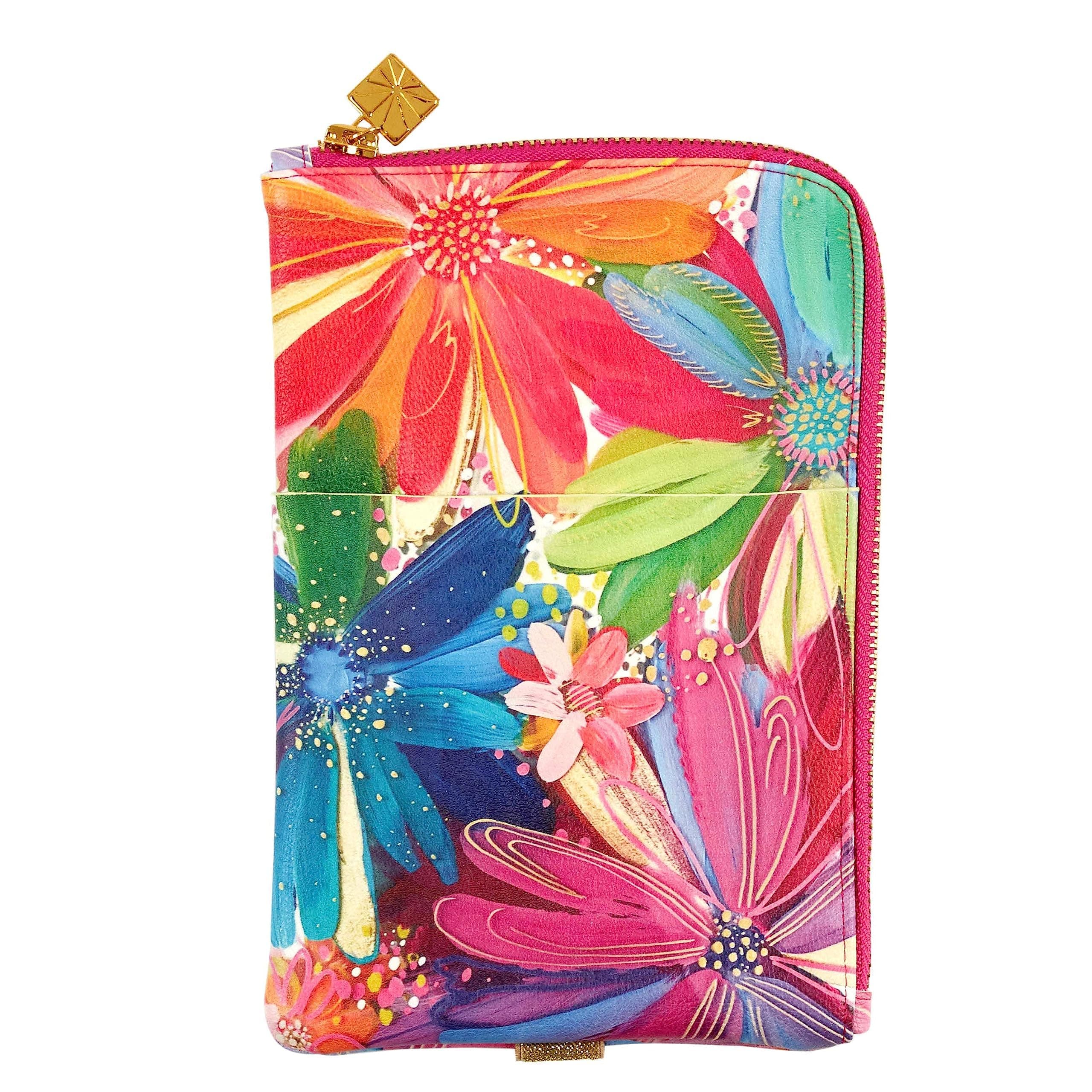 Erin Condren Ultimate Planny Pack EttaVee. Planner Accessory Pouch Inside Pockets & Metal Zipper. Elastic Band to Secure Around Planner. Organizer Case -