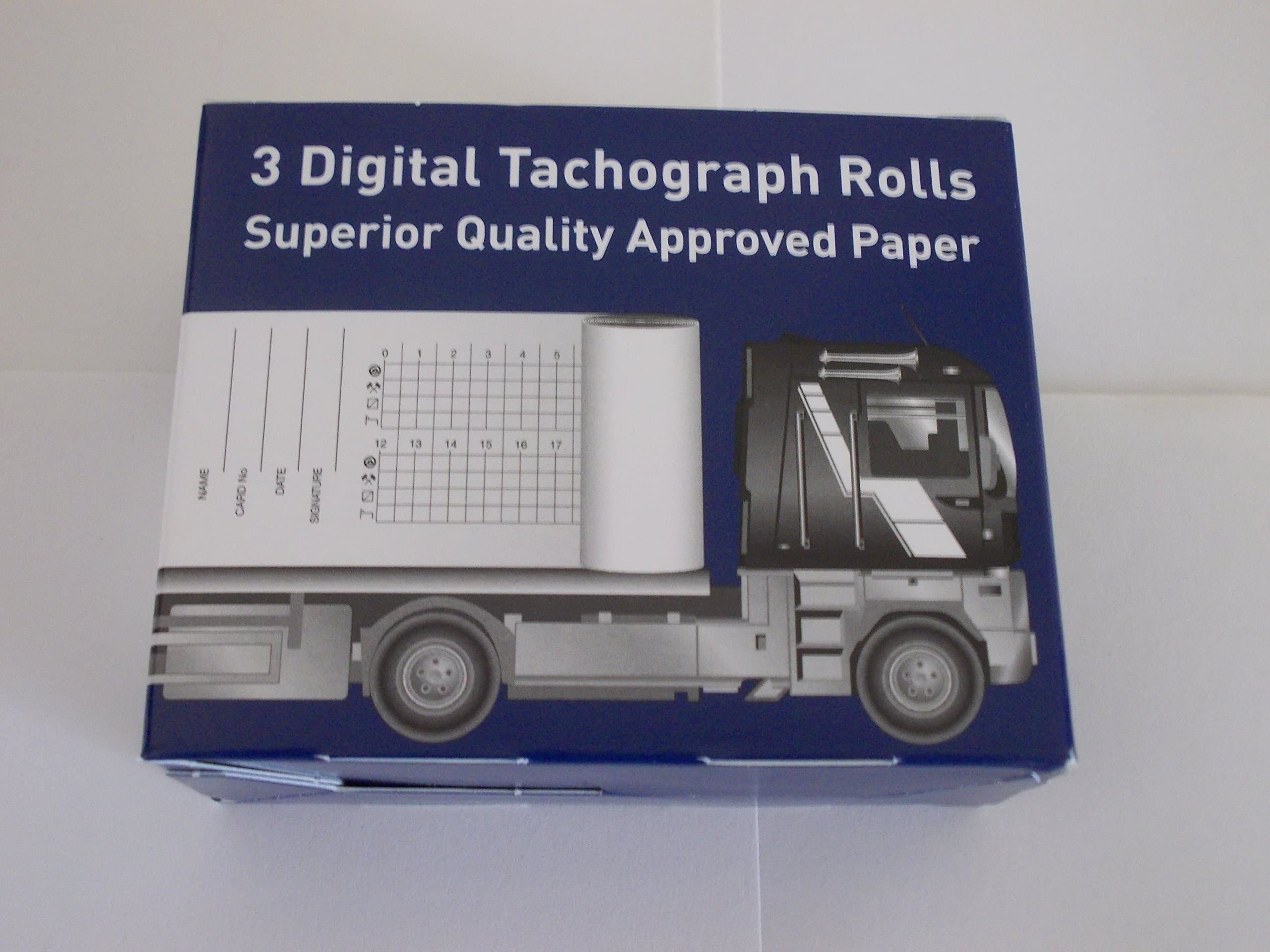 TachoDisc Digital Printer Rolls (Box of 3)