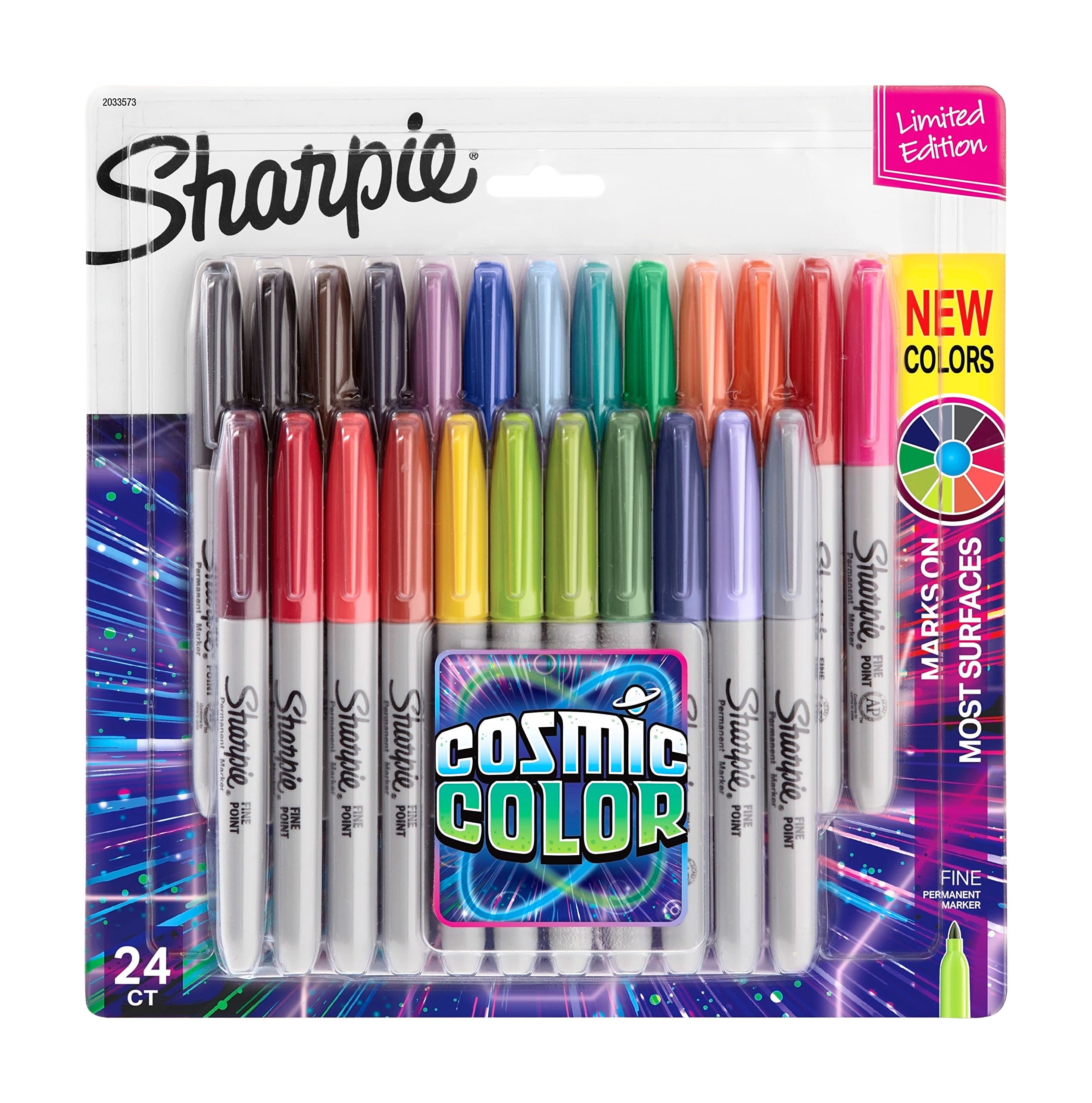 Sharpie Cosmic Color Fine Point Markers 24/Pkg-